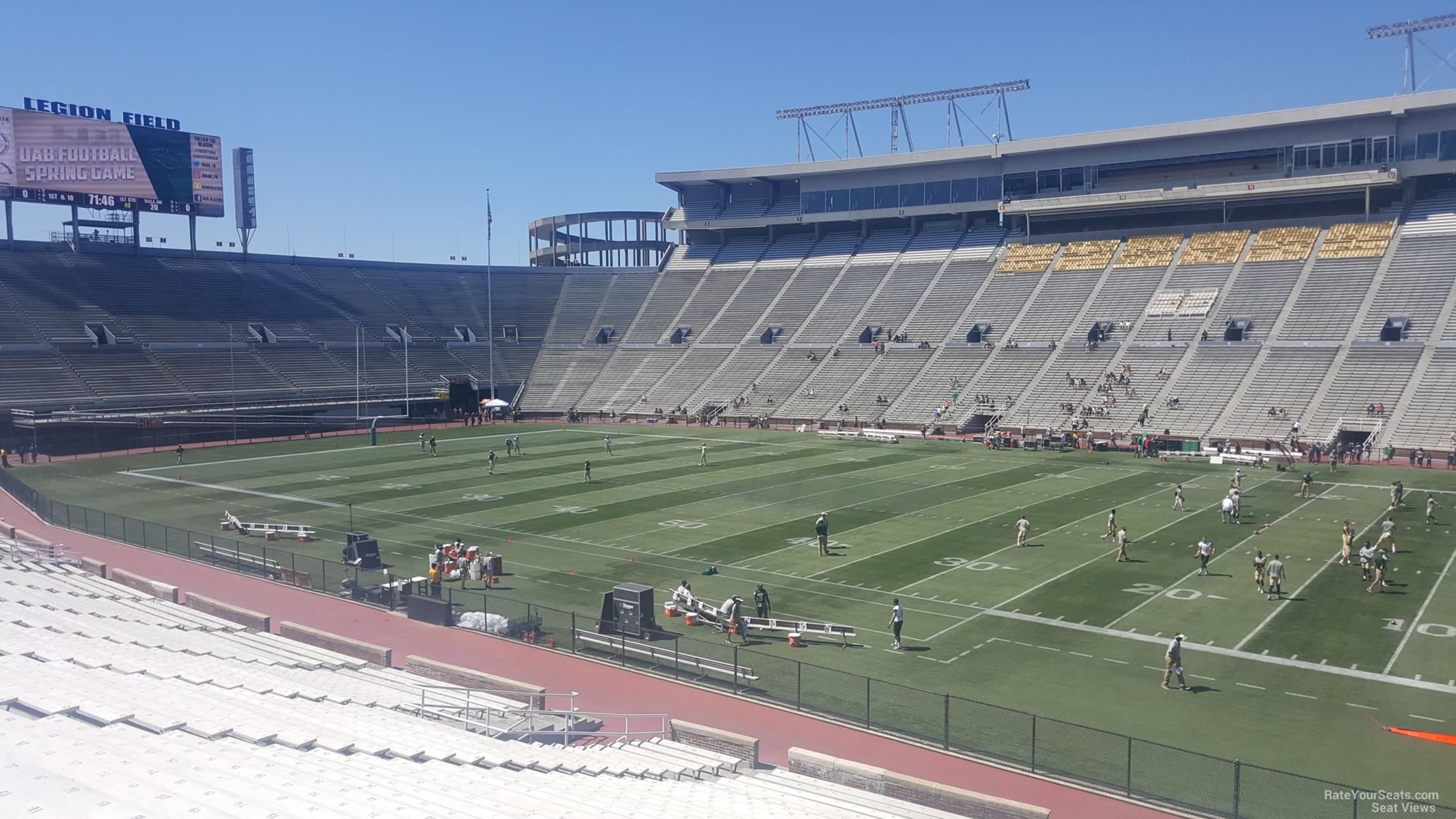 section 31, row 30 seat view  - legion field