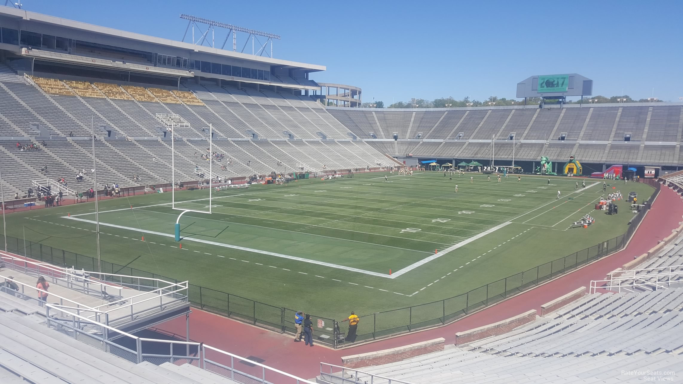 section 42, row 30 seat view  - legion field