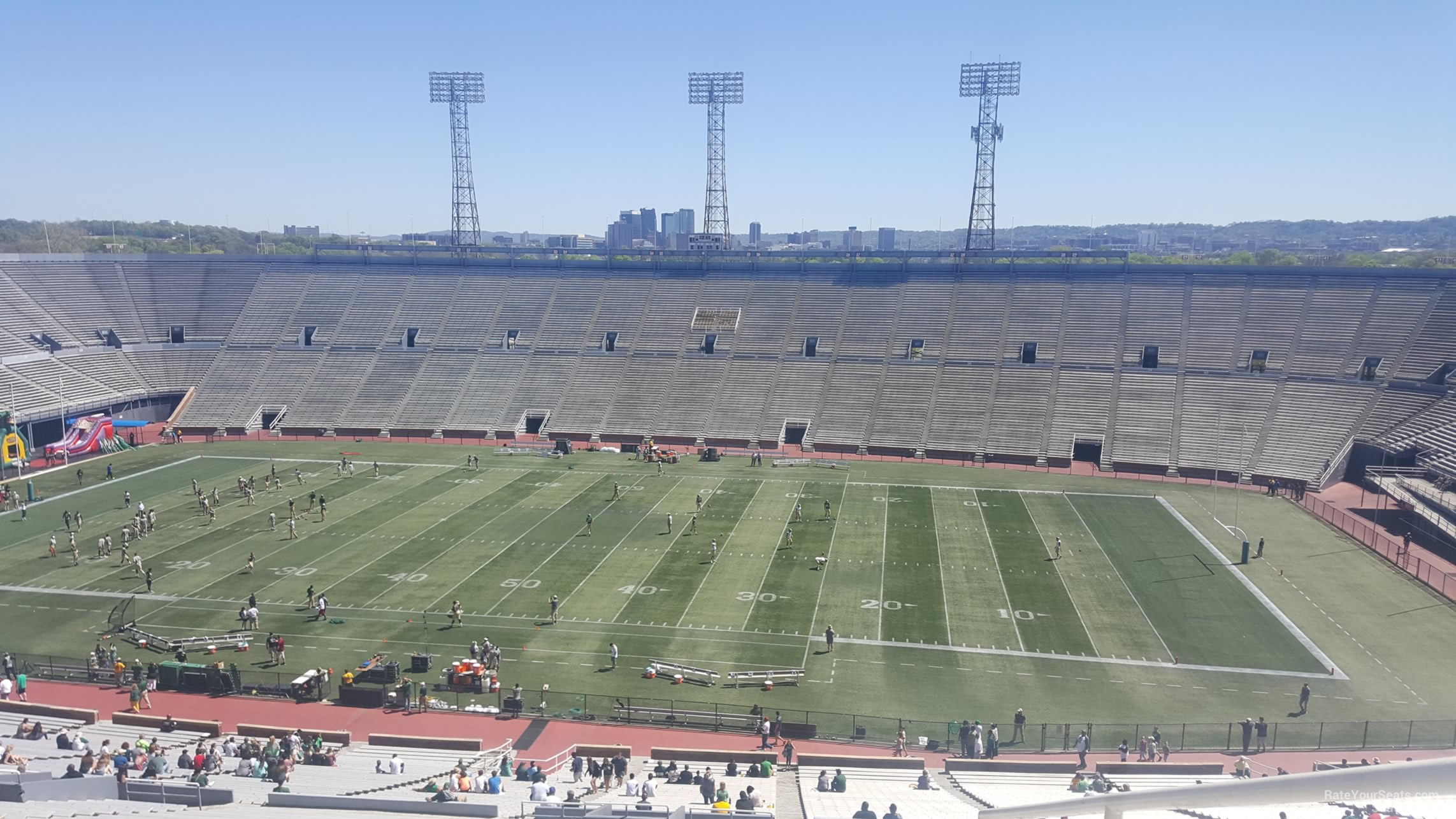 section 8u1 seat view  - legion field