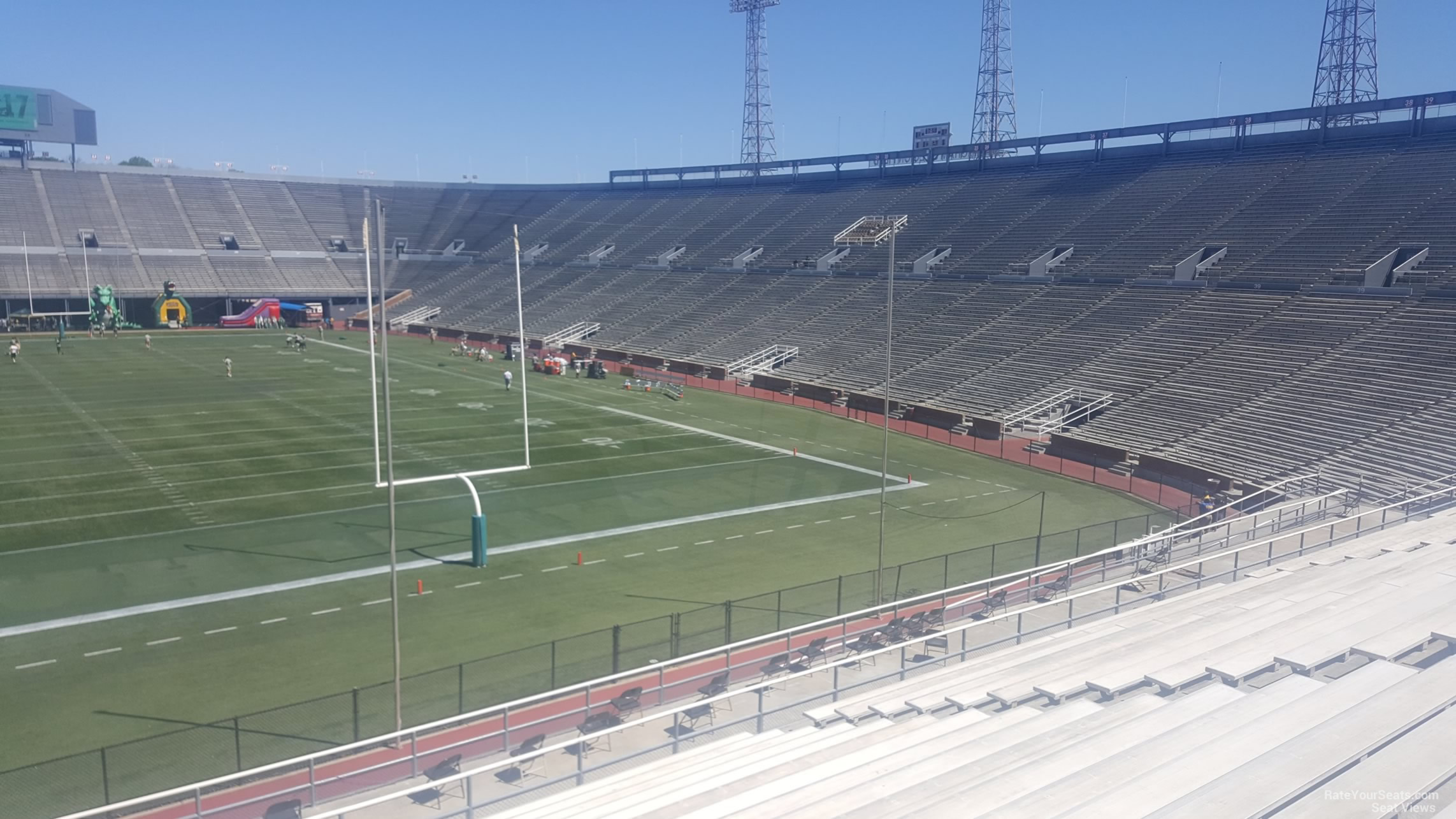 south stands seat view  - legion field