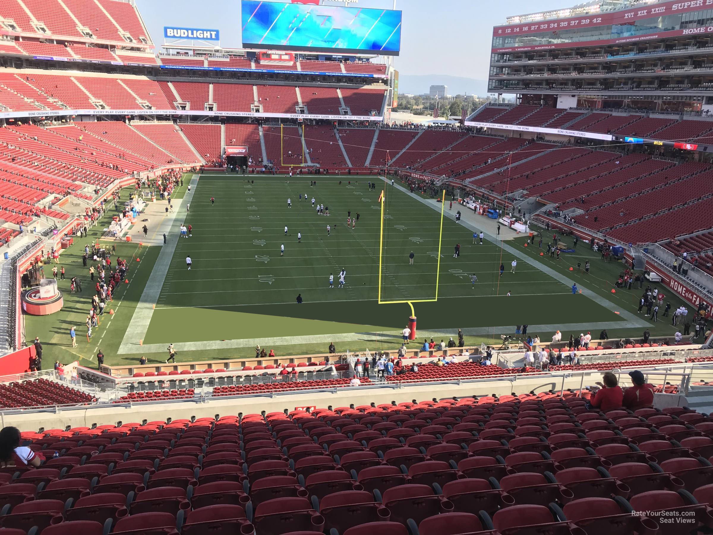 Section 204 at Levi's Stadium 