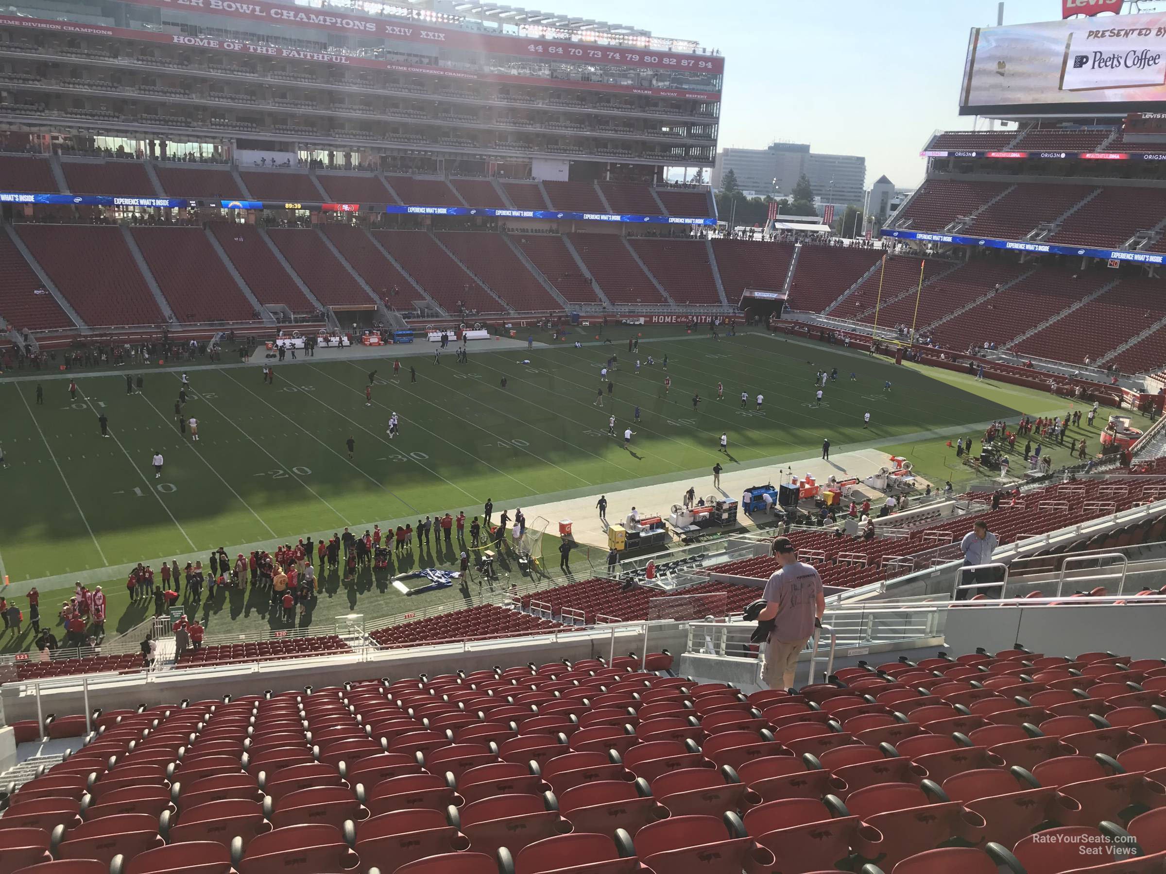 Section 221 at Levi's Stadium 