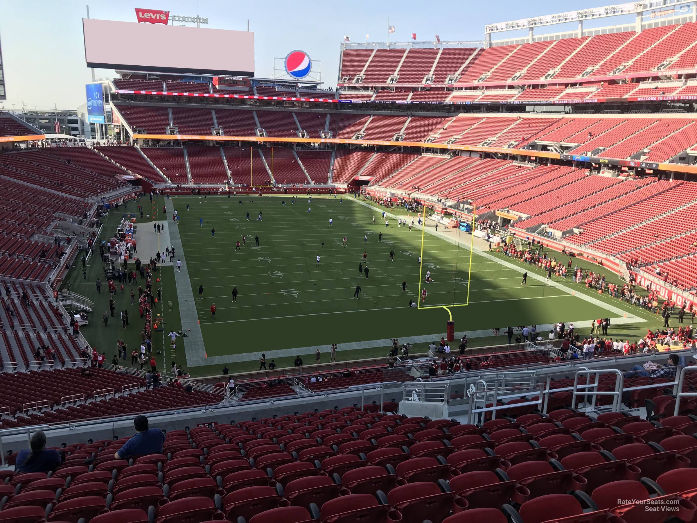 Levi s stadium section 231 rateyourseats