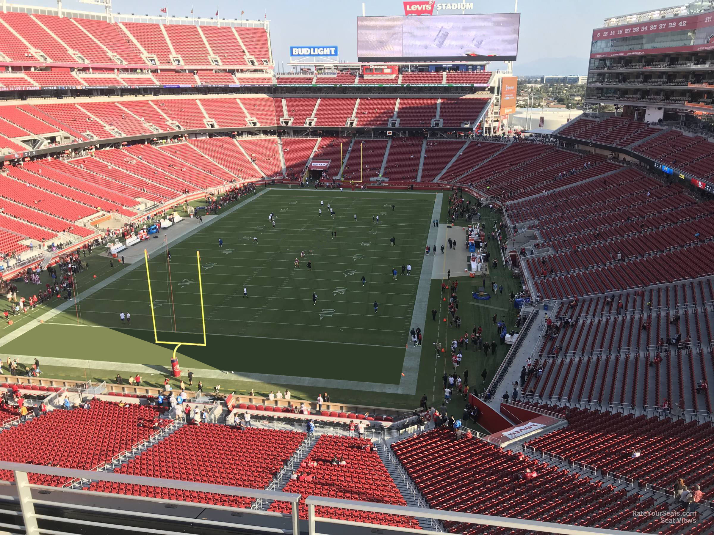 Levi S Stadium Seating Chart Rows