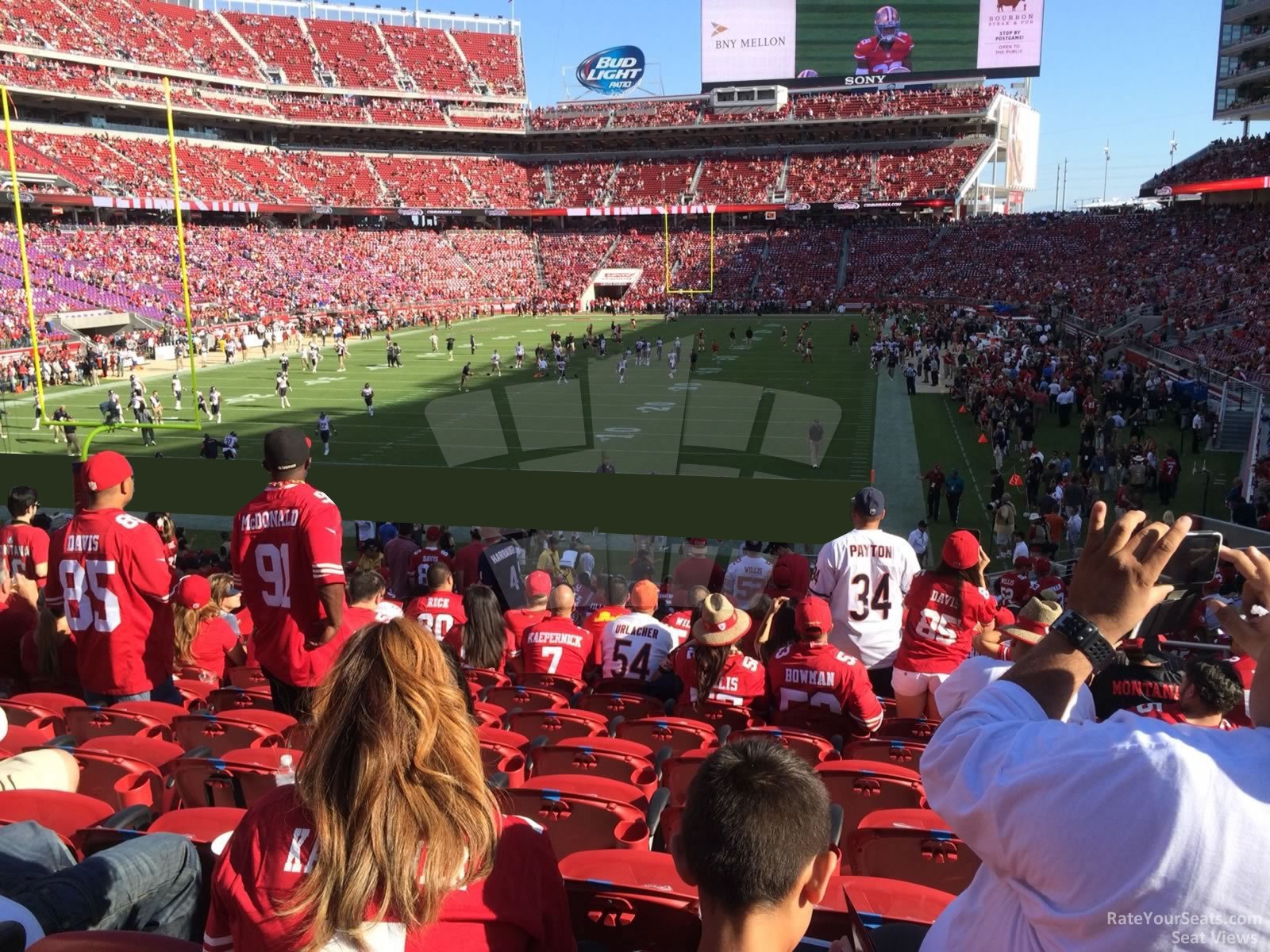 Section 101 at Levi's Stadium 