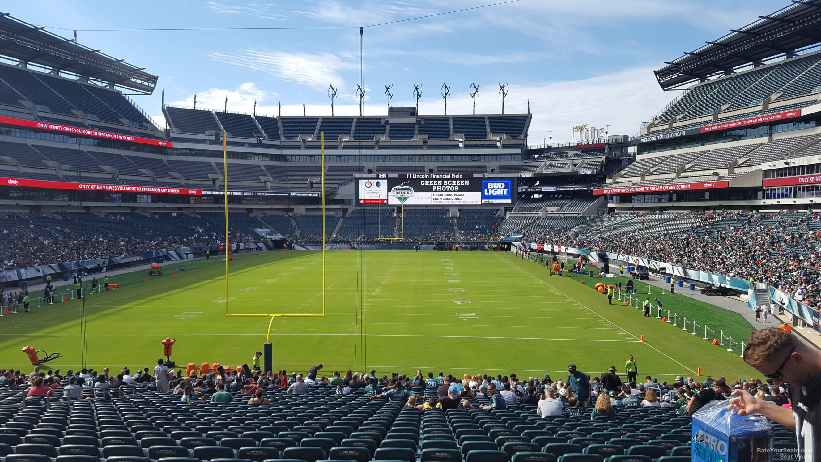lincoln financial field section 130 philadelphia eagles lincoln financial seating chart concert