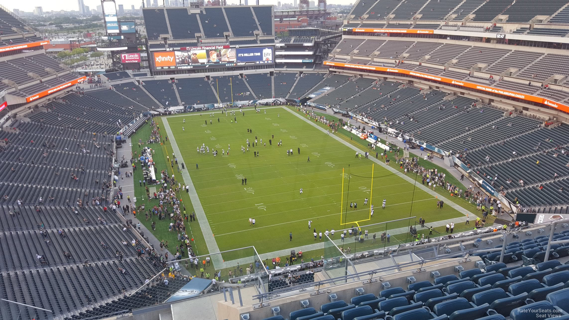 Section 209 at Lincoln Financial Field Philadelphia Eagles