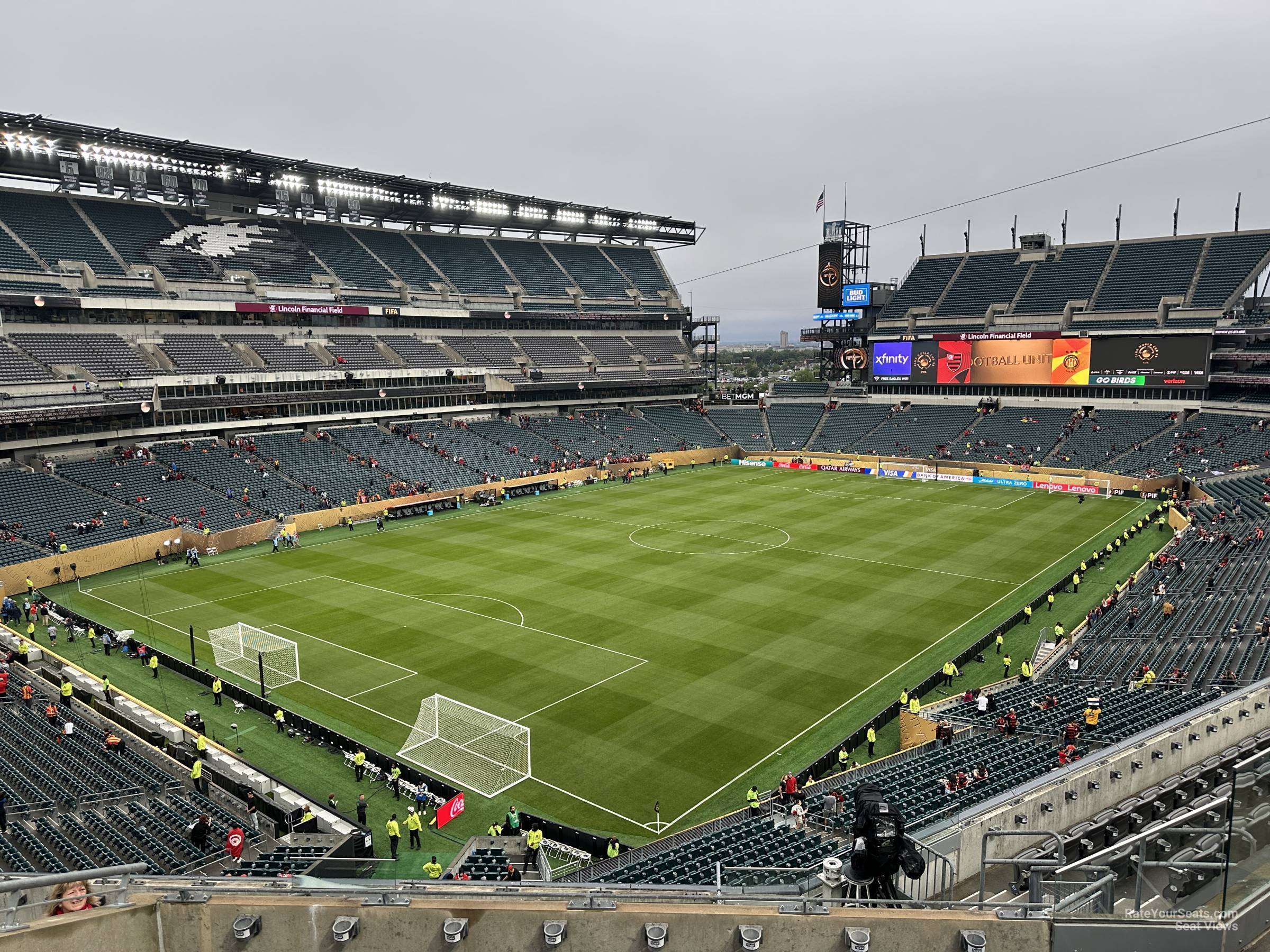 Seat View for Lincoln Financial Field Section C15, Row 11