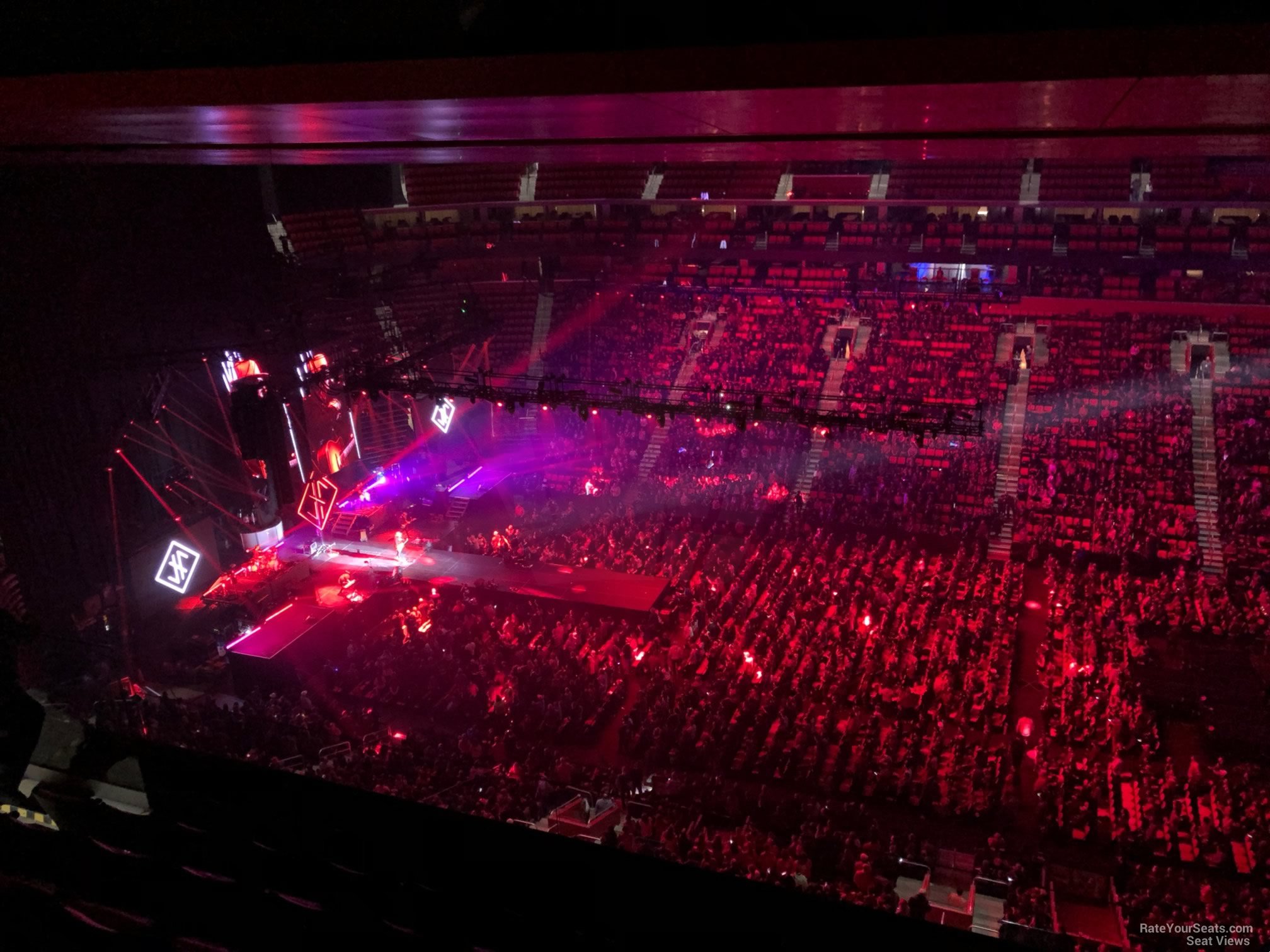 section 226, row 7 seat view  for concert - little caesars arena