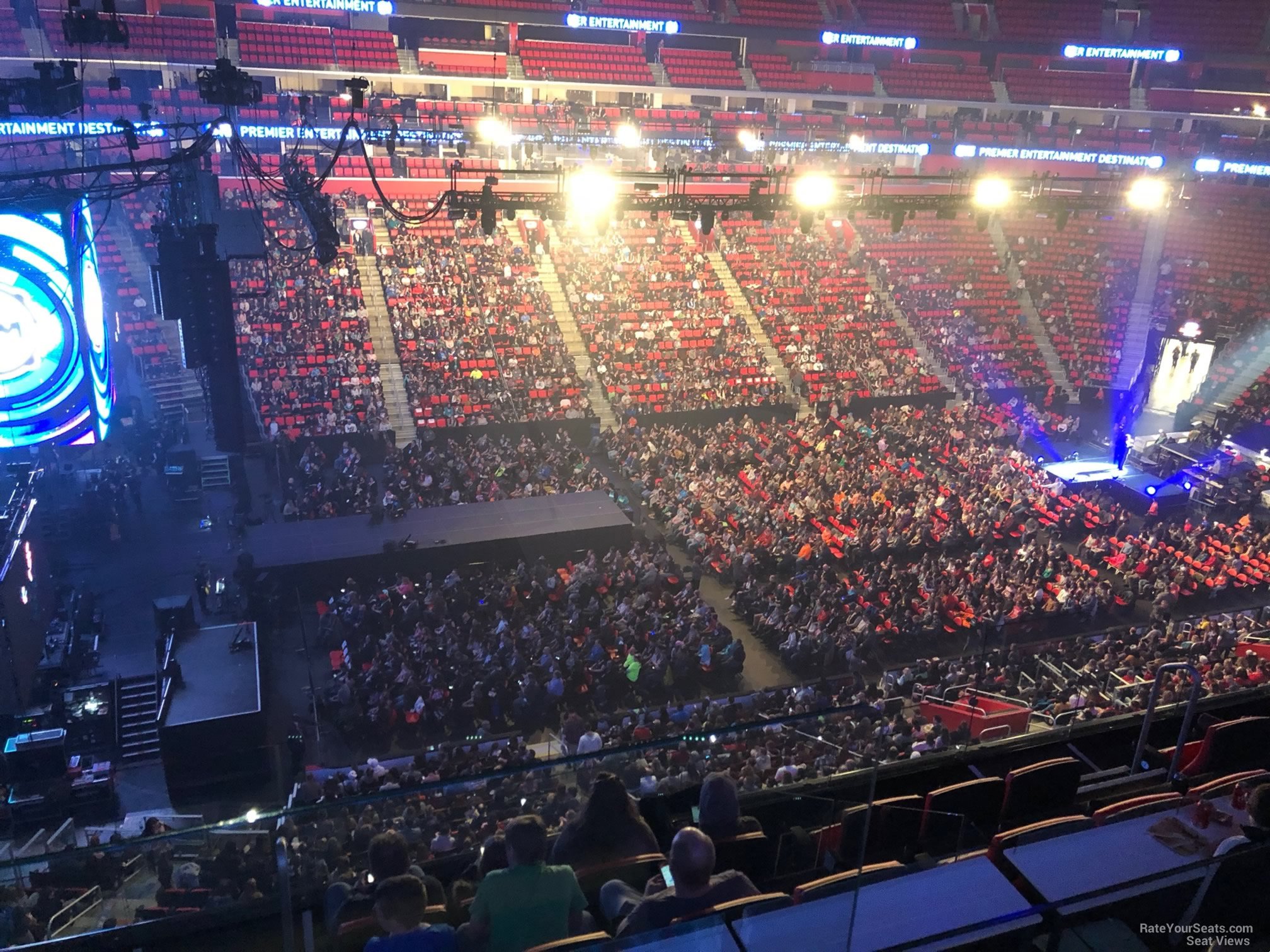 Mezzanine 31 at Little Caesars Arena for Concerts