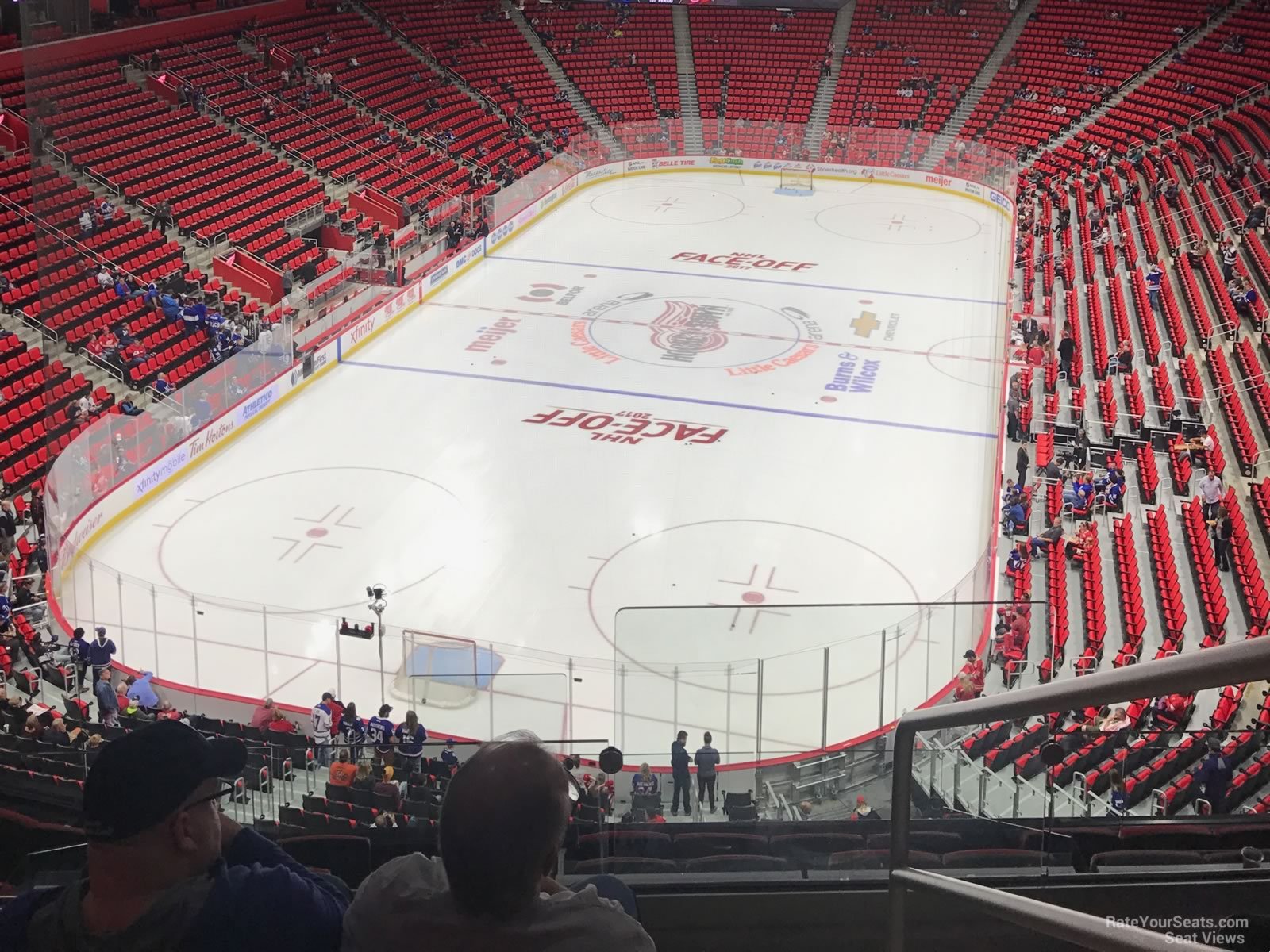 Mezzanine 18 at Little Caesars Arena 