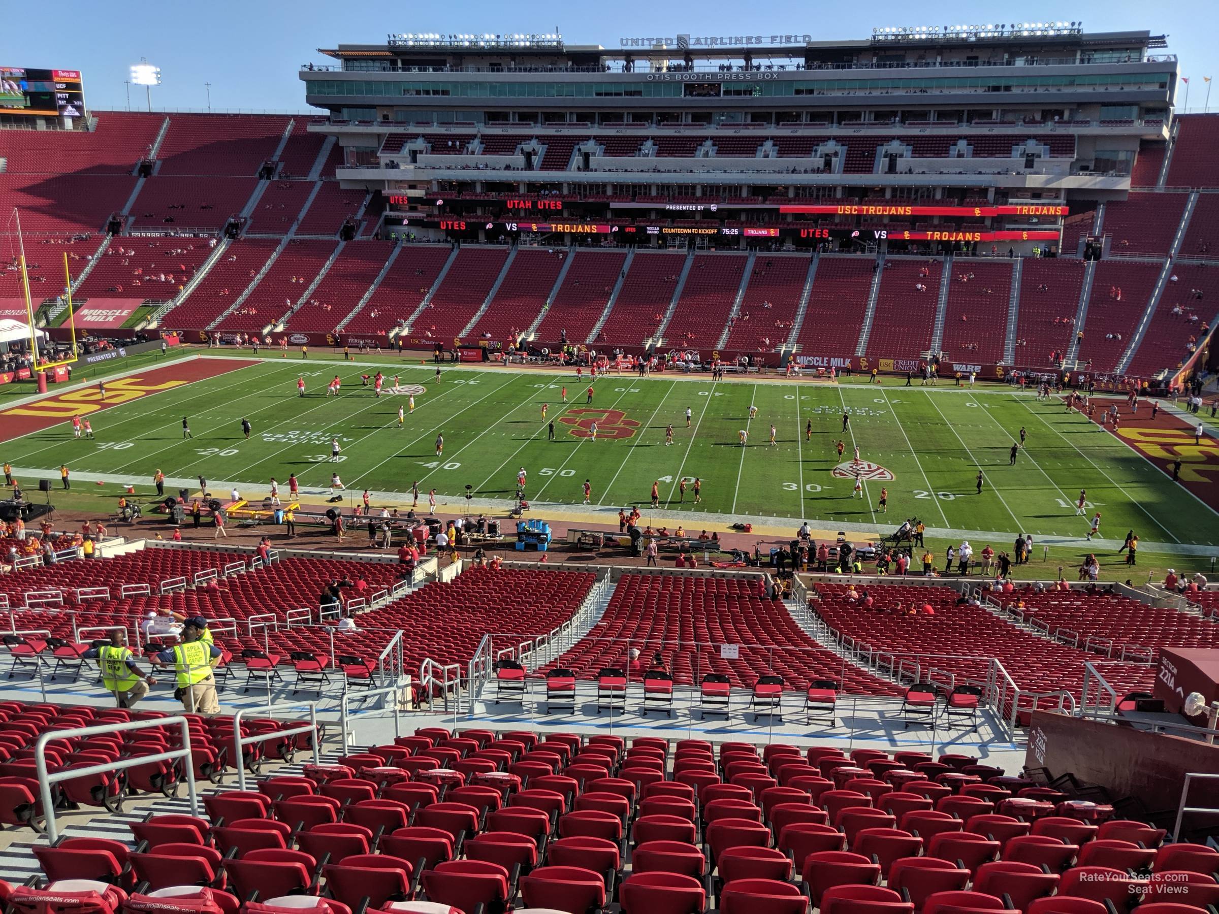 Los Angeles Coliseum Seating Chart Matttroy