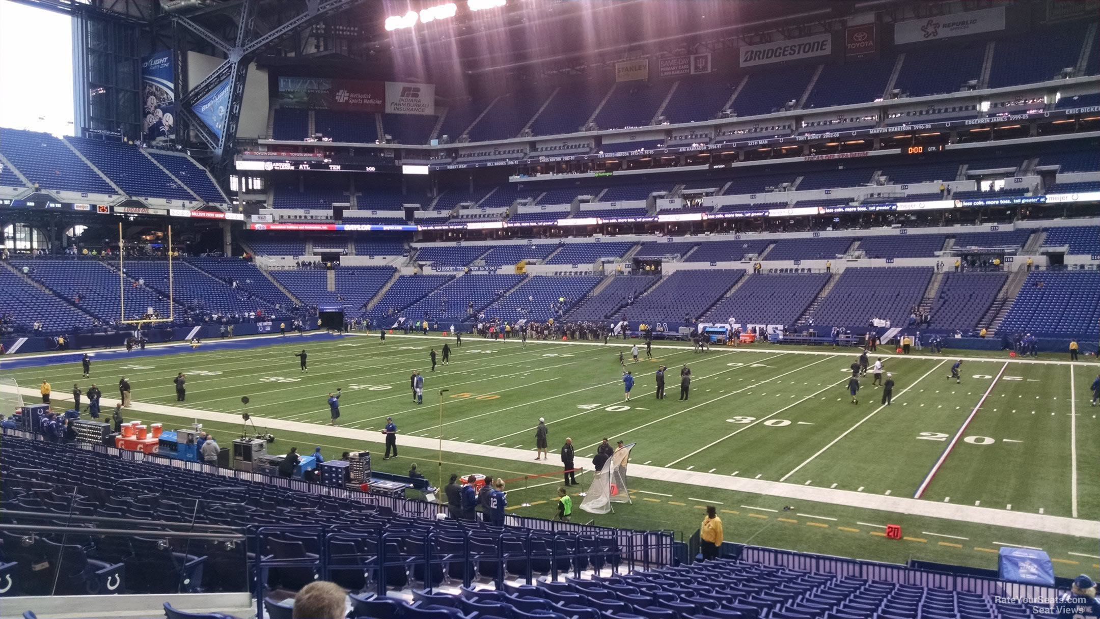 Section 137 at Lucas Oil Stadium Indianapolis Colts