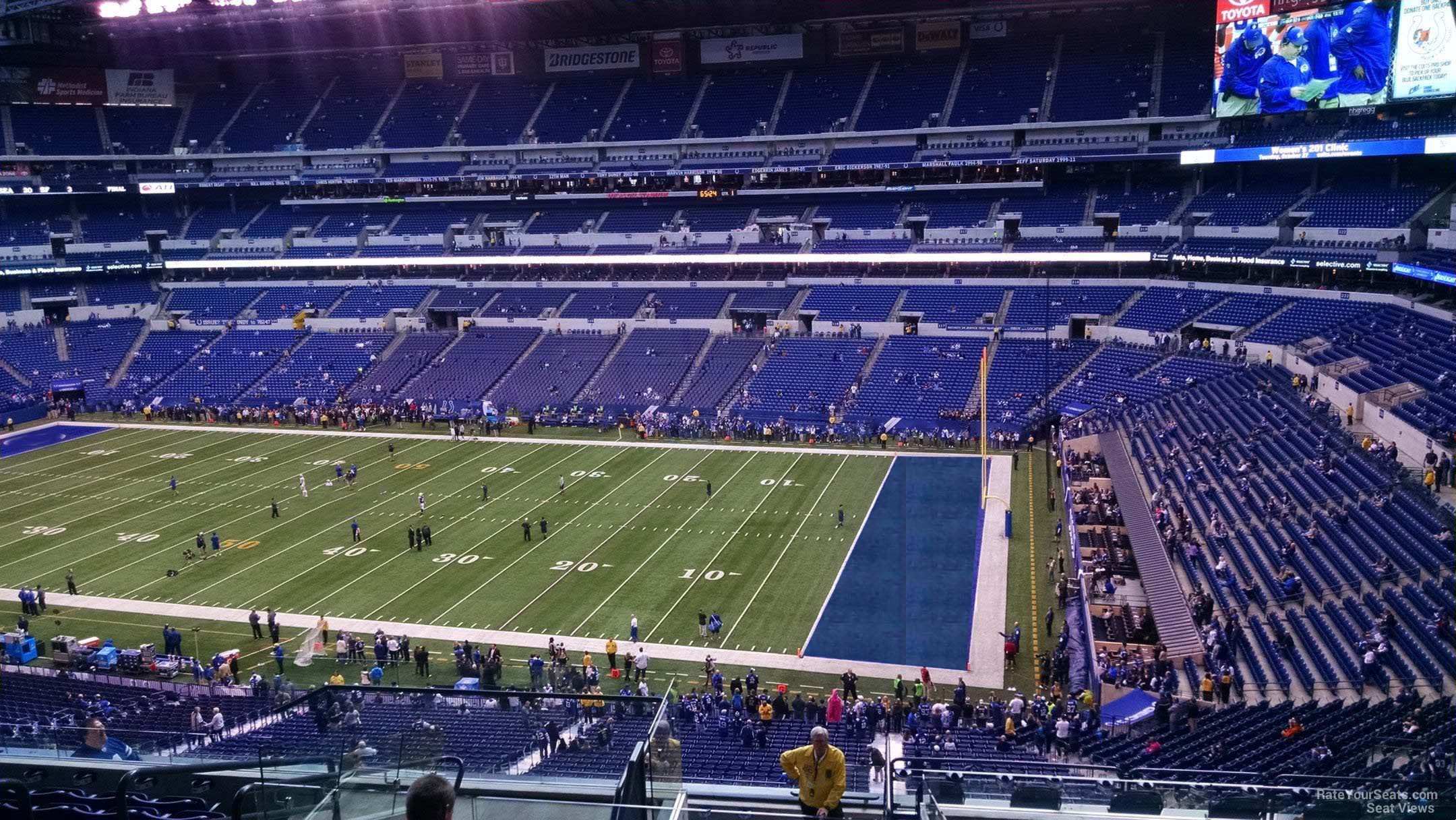 Section 435 At Lucas Oil Stadium