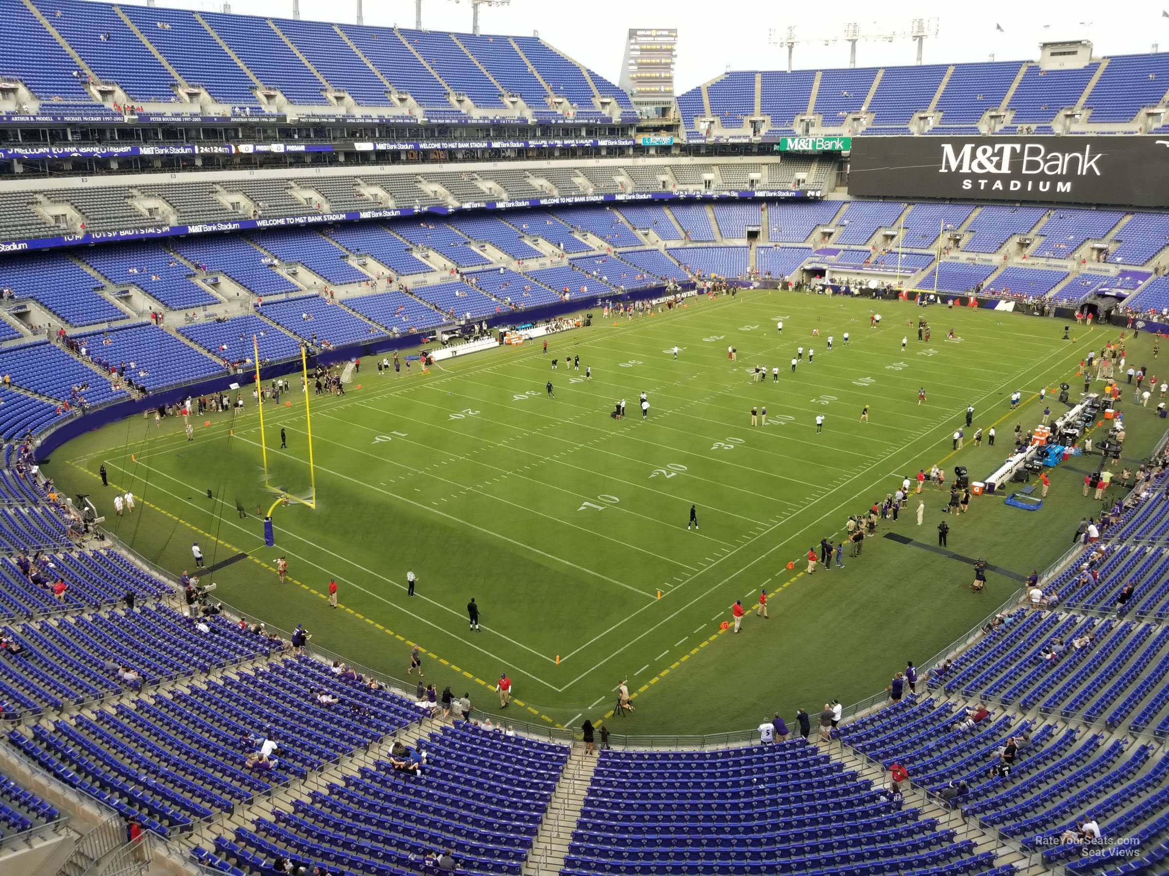Section 535 at M&T Bank Stadium Baltimore Ravens