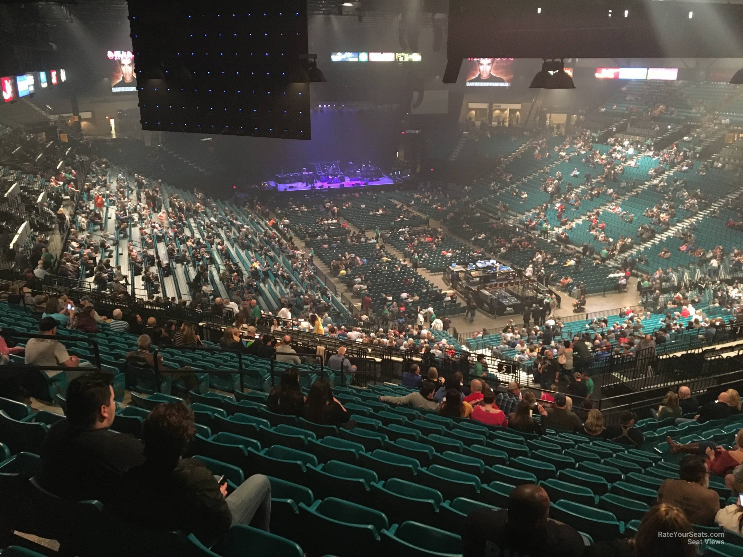 MGM Grand Garden Arena Section 205 - RateYourSeats.com