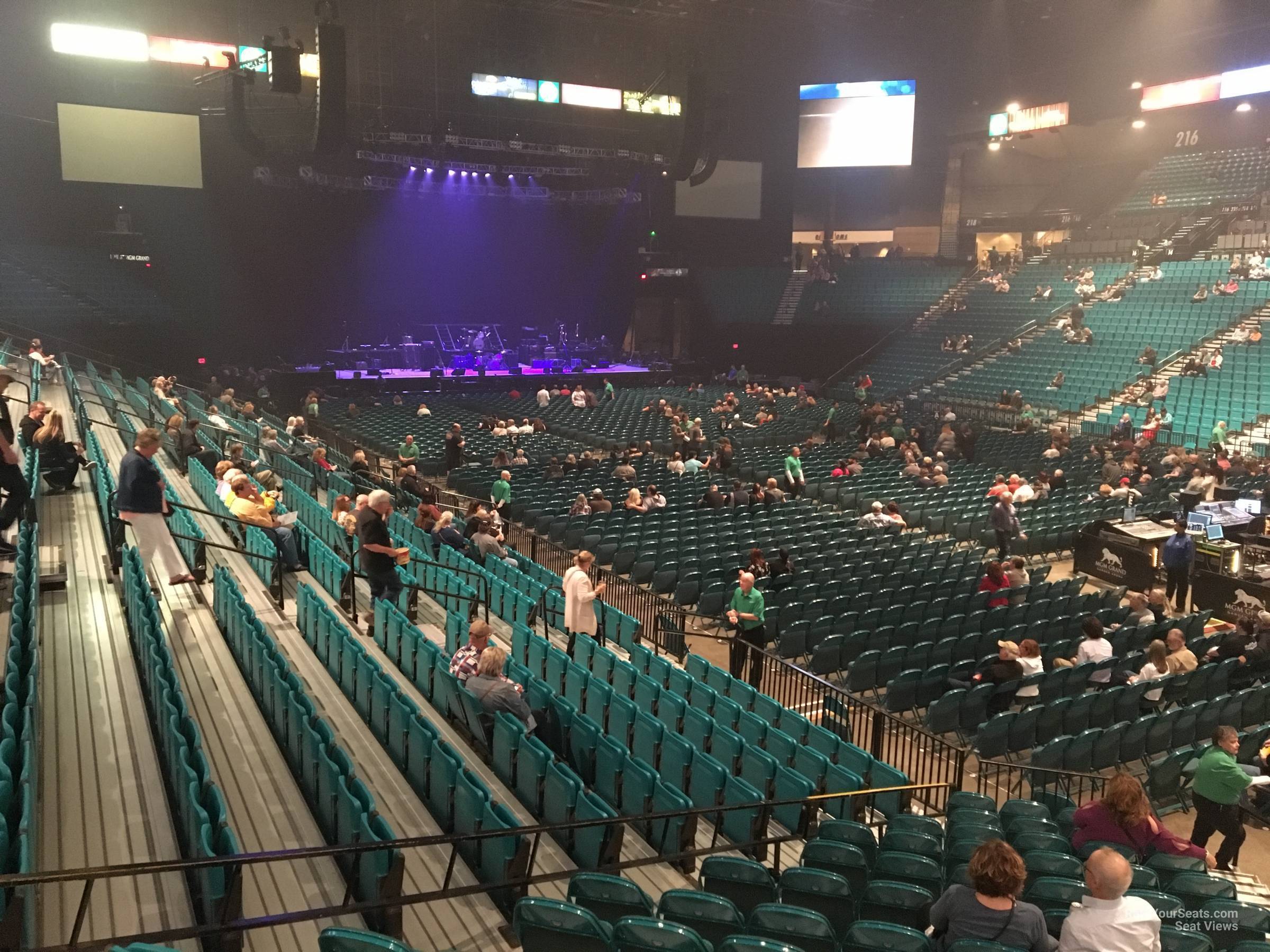 Mgm Garden Arena Detailed Seating Chart