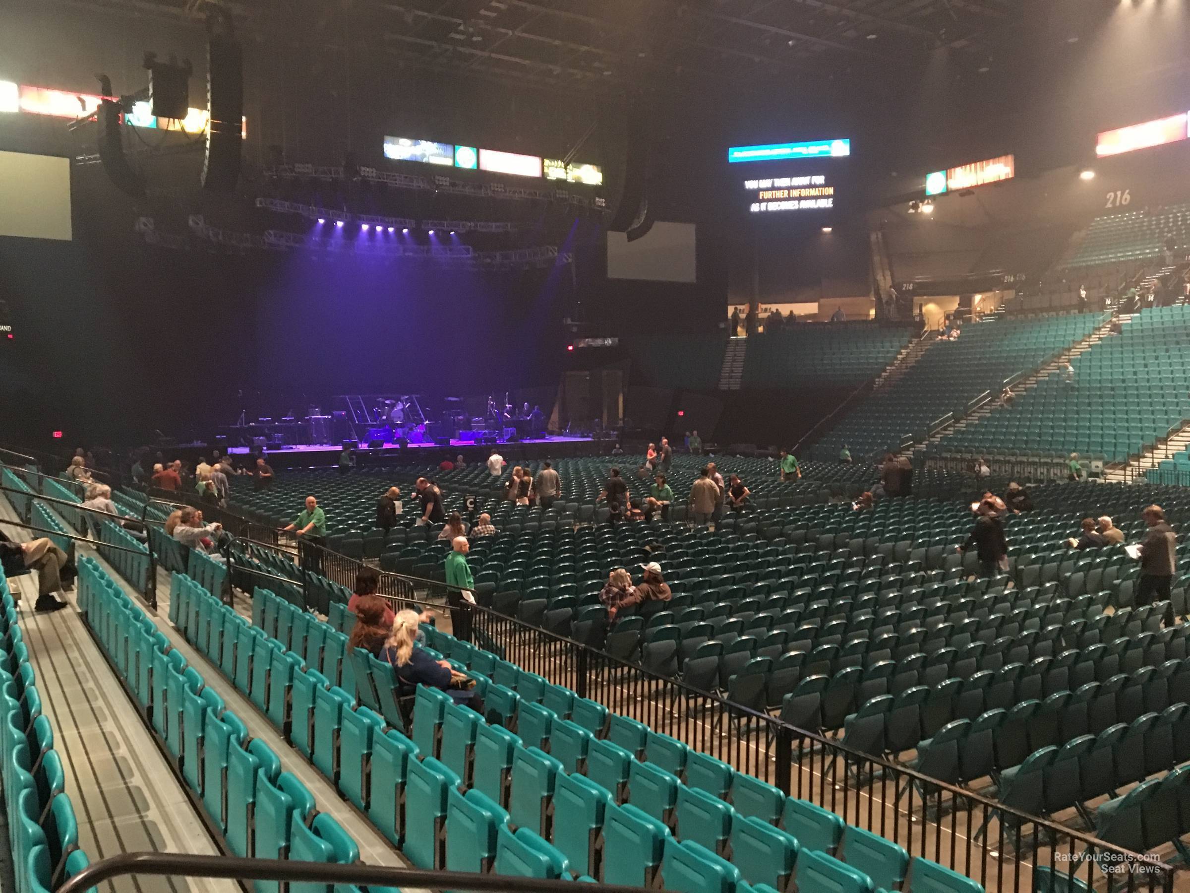 Mgm Garden Arena Detailed Seating Chart