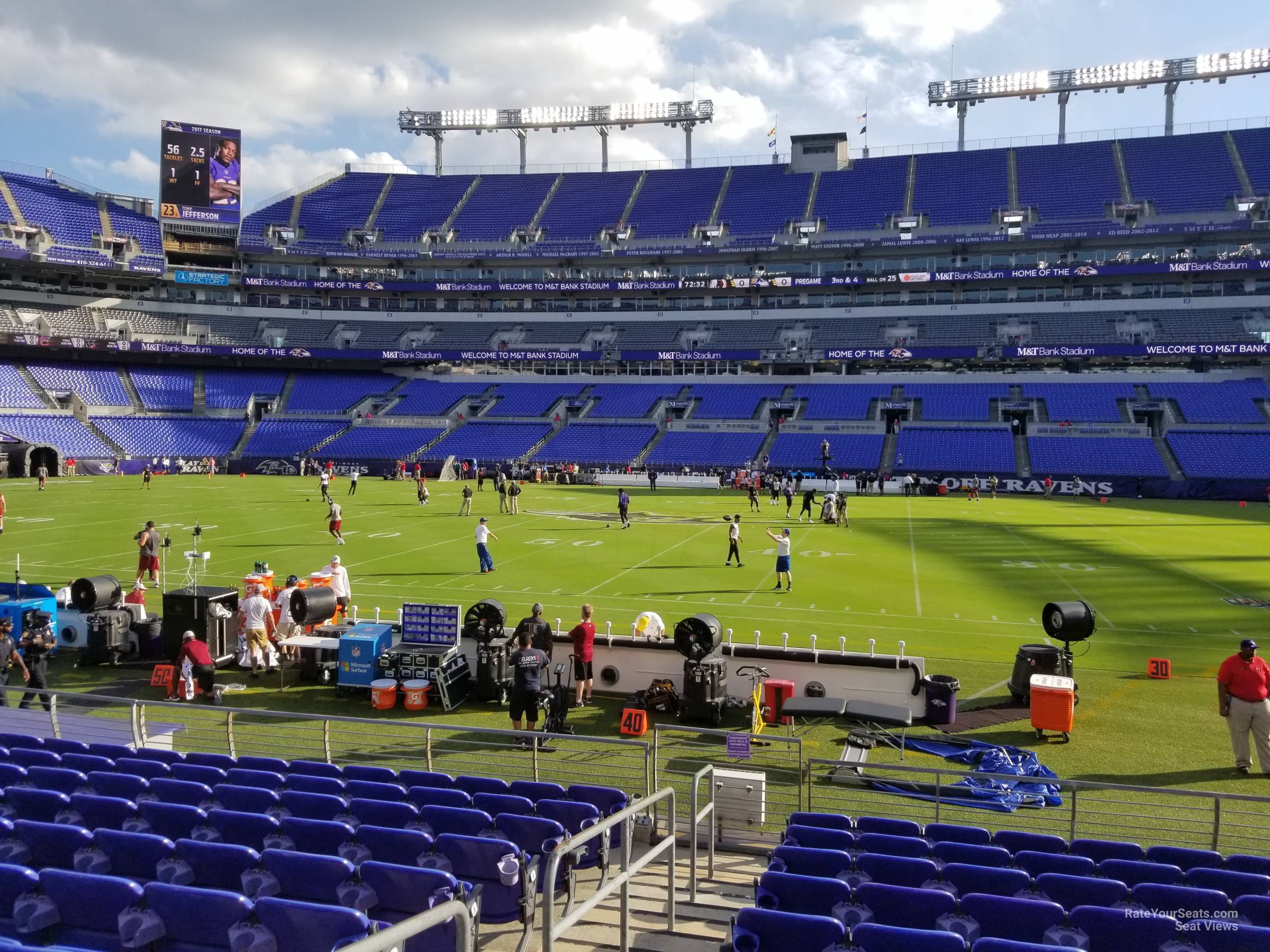 Ravens Stadium Seating Chart Rows