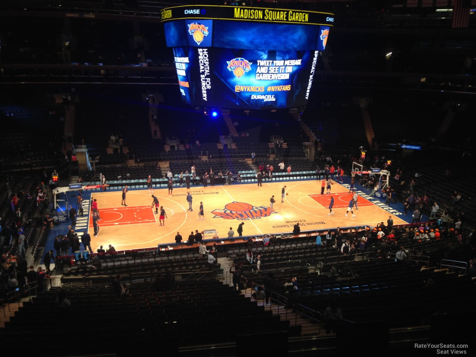 Madison Square Garden 210 View