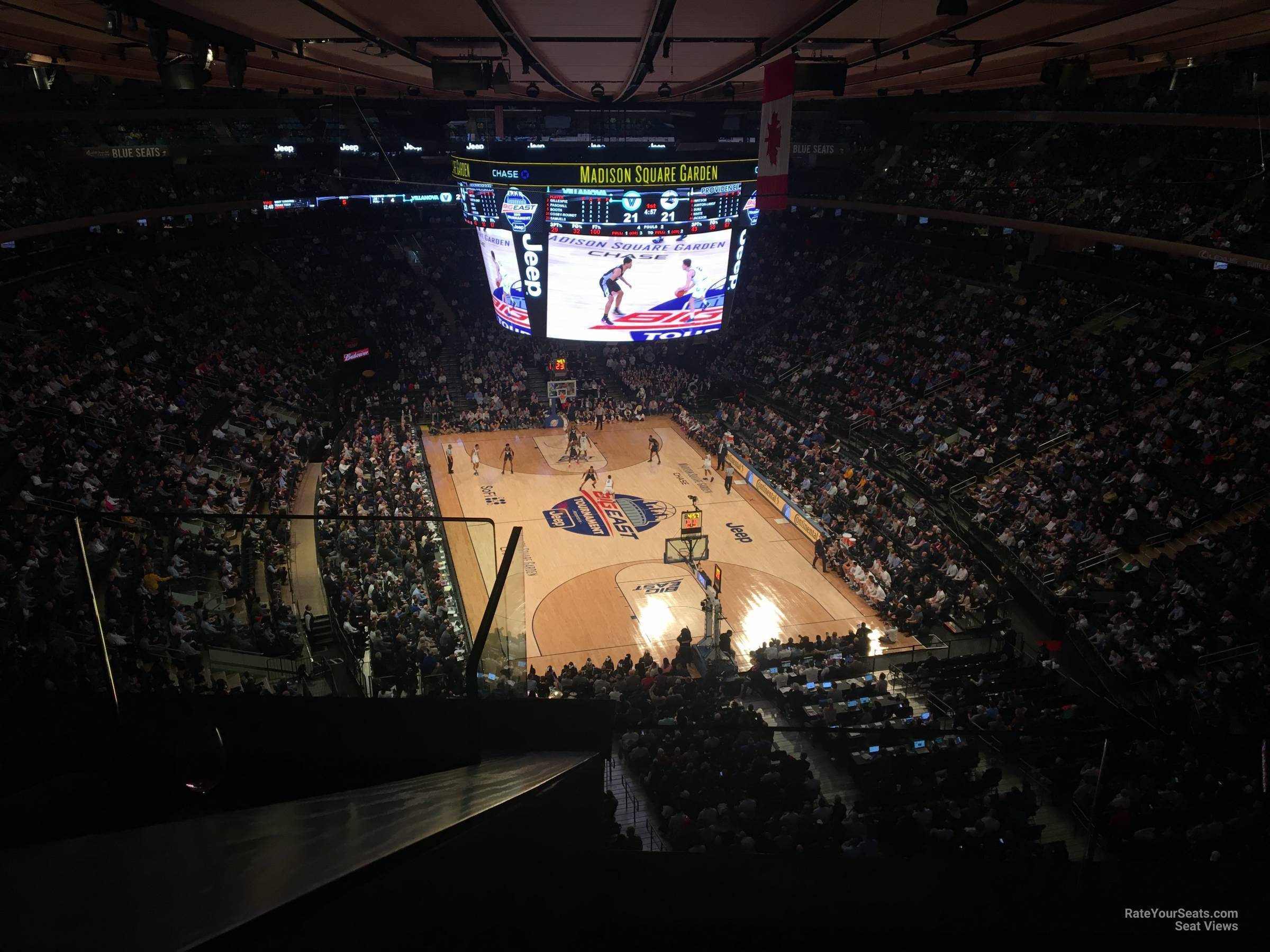 view from Section 303 