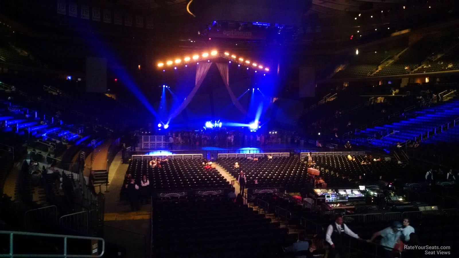 Detailed Madison Square Garden Concert Seating Chart