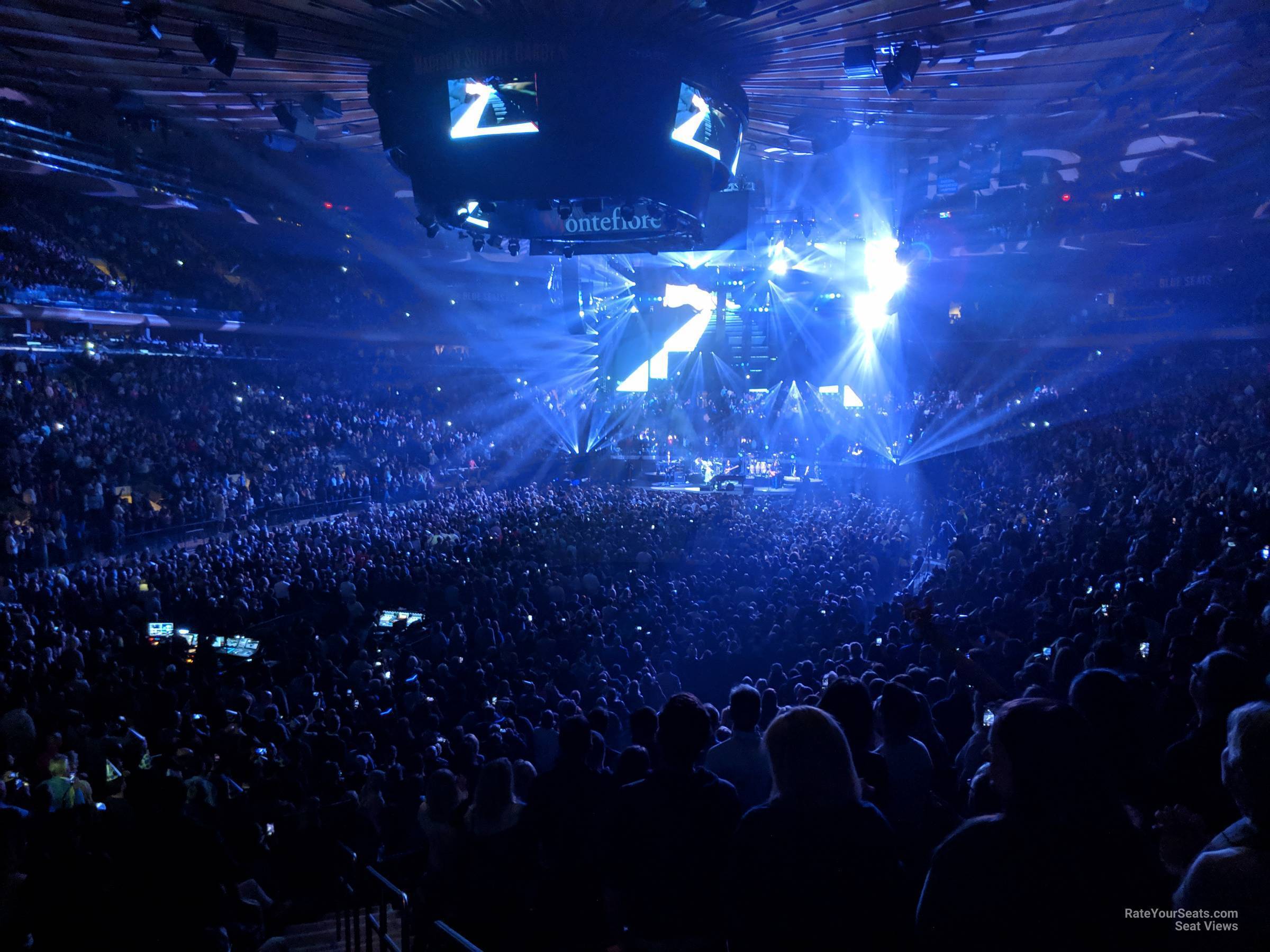 section 103, row 18 seat view  for concert - madison square garden