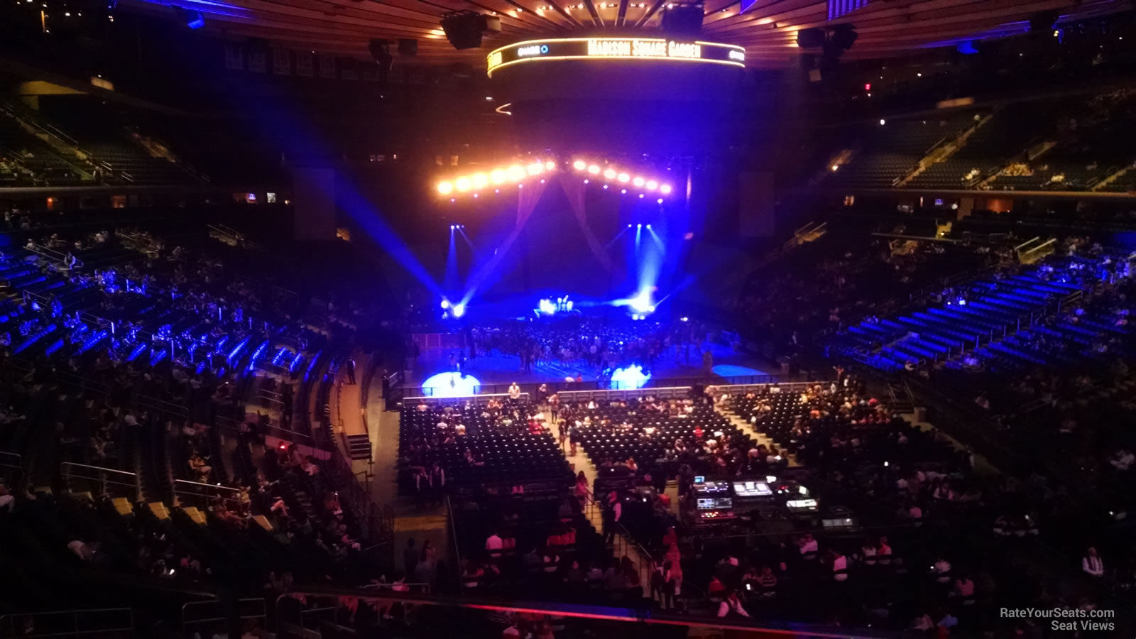 Section 203 at Madison Square Garden