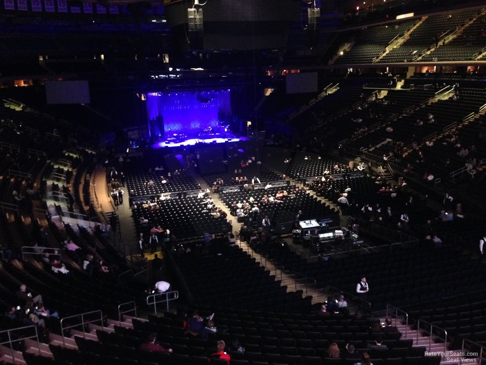 Section 203 At Madison Square Garden