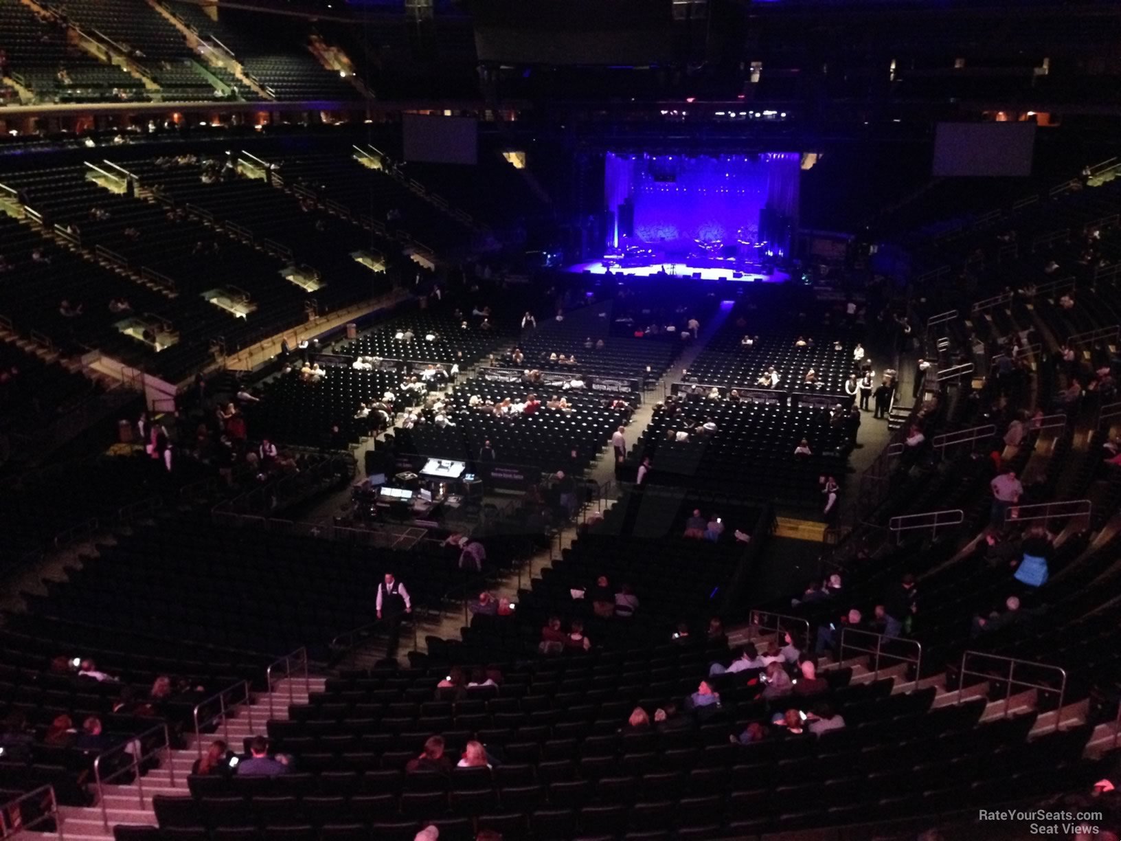 the loft, row 2 seat view  for concert - madison square garden