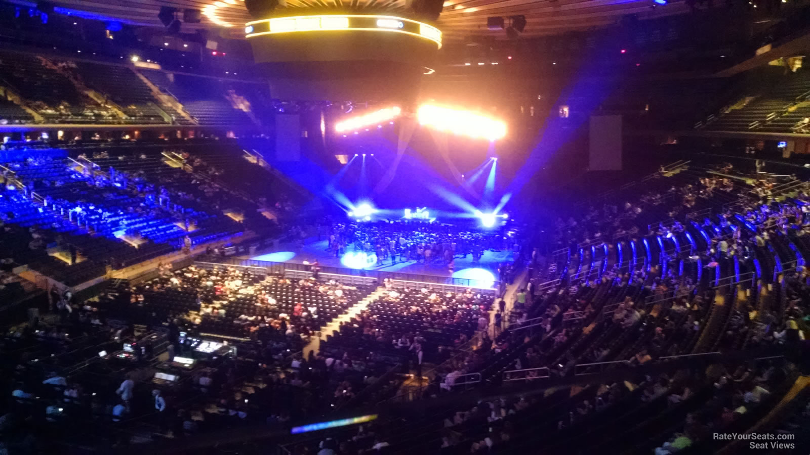 Madison Square Garden Section 206 Concert Seating
