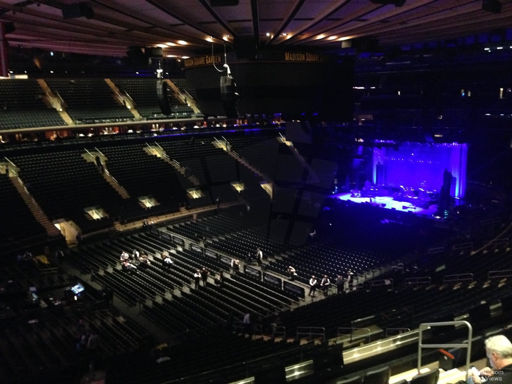 Madison Square Garden Section 208 Concert Seating Rateyourseats Concert Seat View For Madison Square Garden Section 208