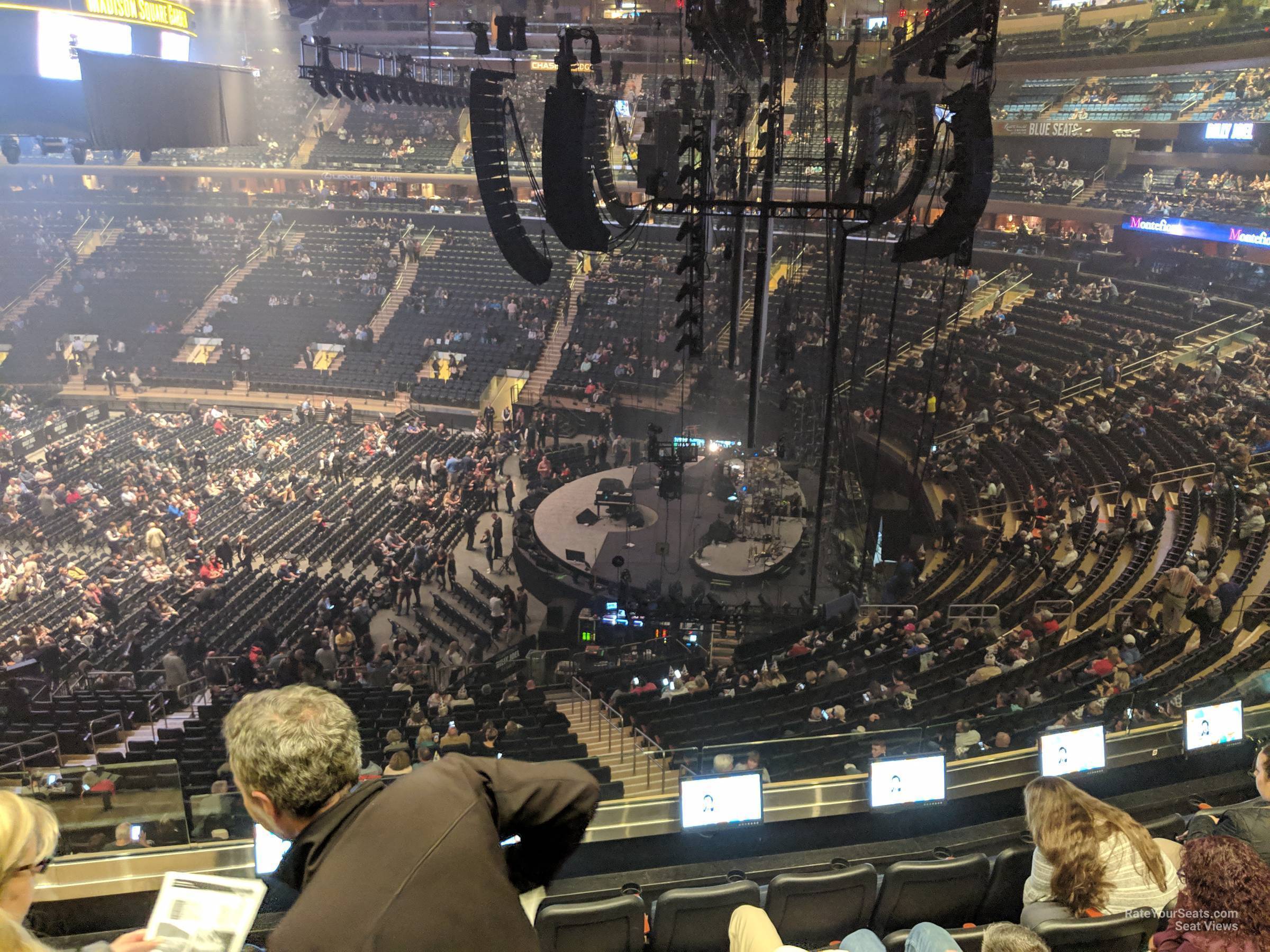 Section 214 at Madison Square Garden for Concerts