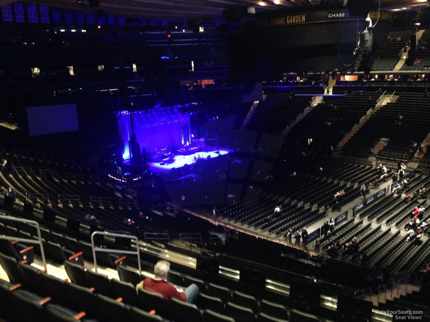 Concert Seat View for Madison Square Garden Section 226, ...