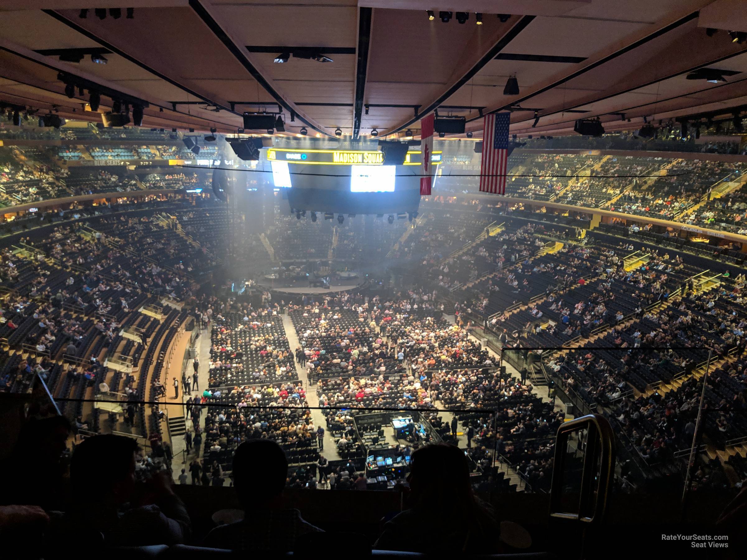 section 303, row 2 seat view  for concert - madison square garden
