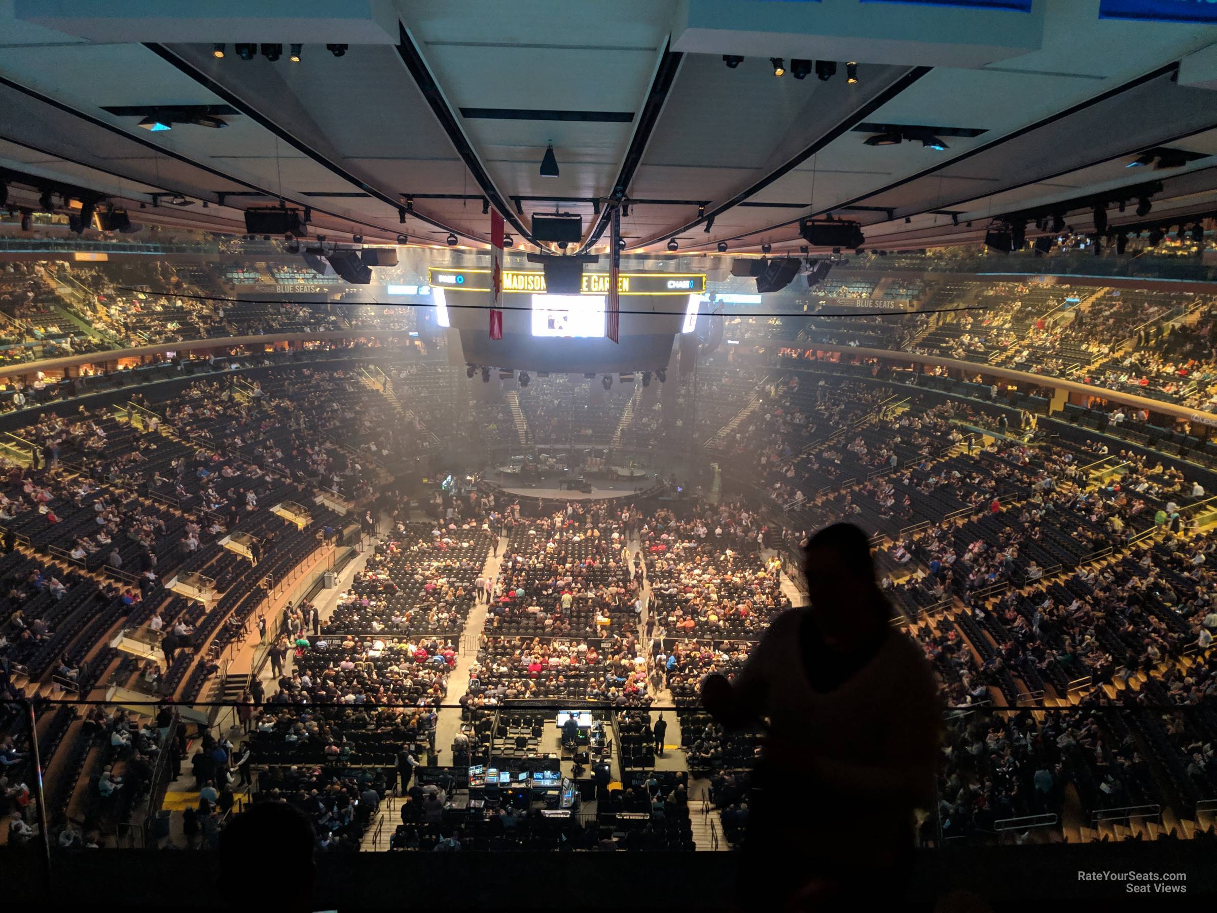 section 305, row 2 seat view  for concert - madison square garden