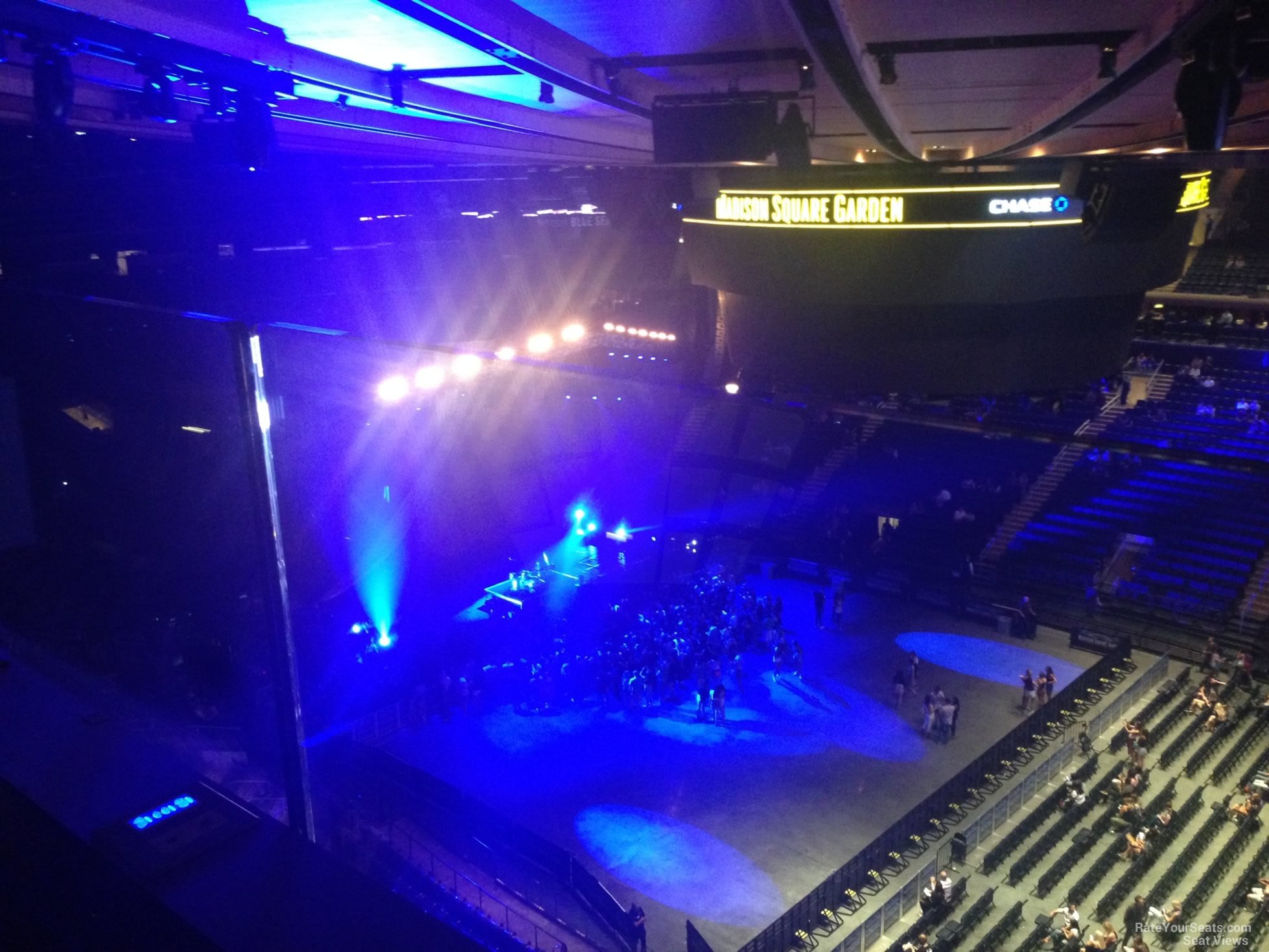 section 327 seat view  for concert - madison square garden