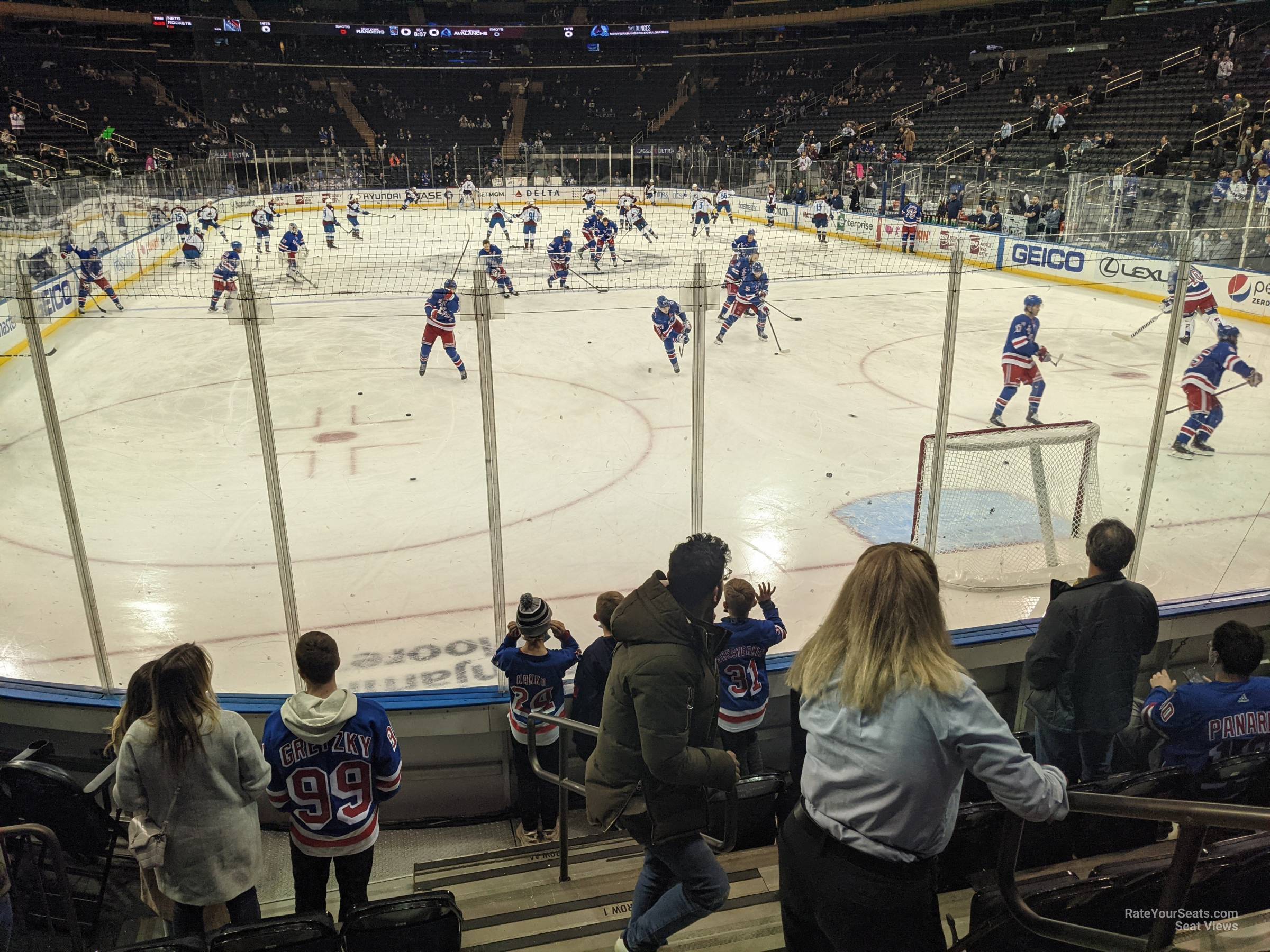 Ny Rangers Square Garden Seating Chart