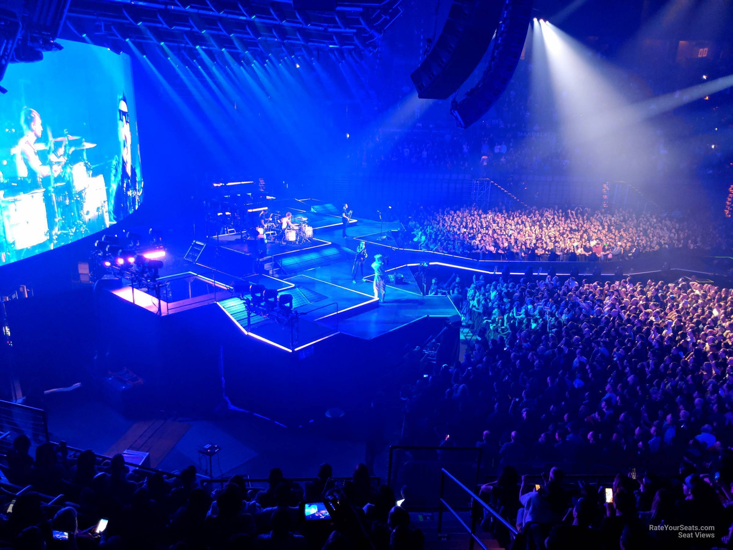 Section 204 at Mandalay Bay Events Center for Concerts