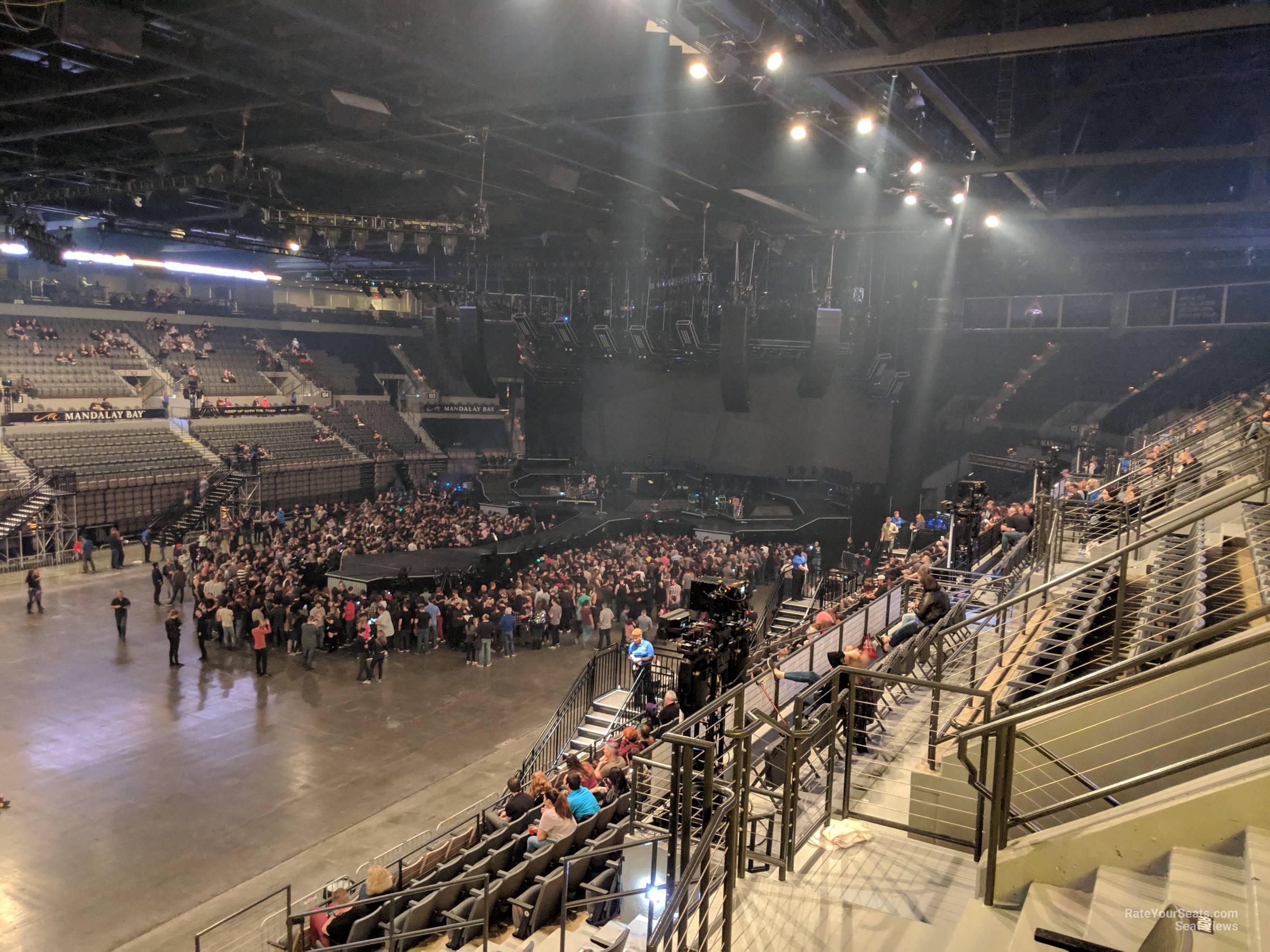 Mandalay Bay Events Center Section 217 Concert Seating