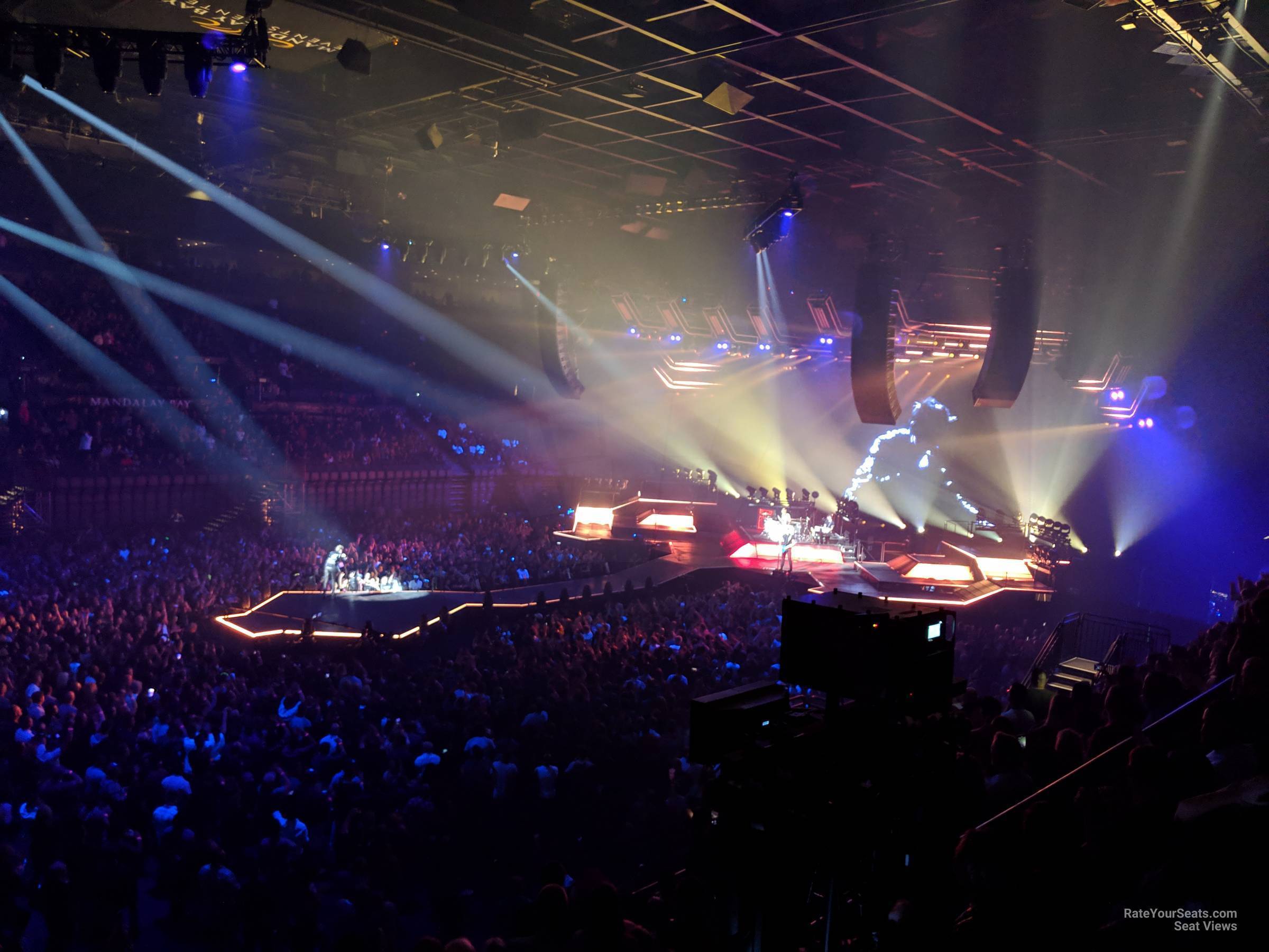 Section 218 at Mandalay Bay Events Center for Concerts