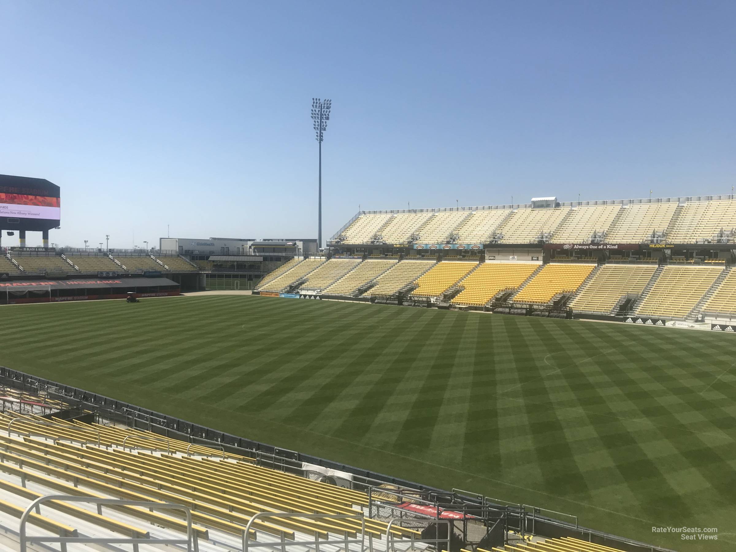 view from Section 101 