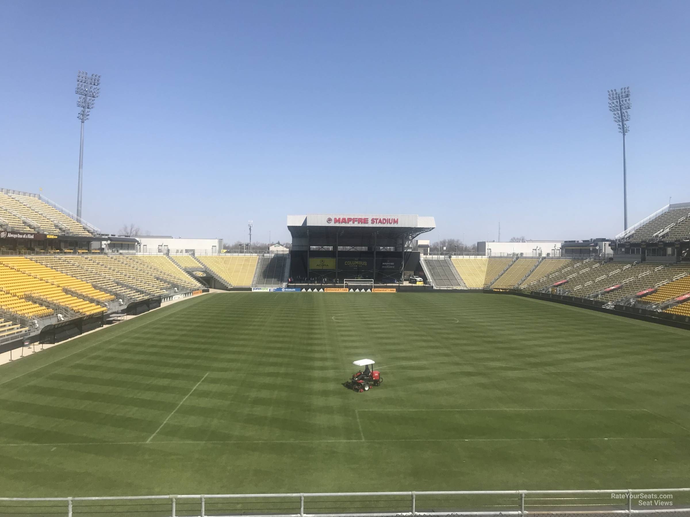 section 117, row 24 seat view  - historic crew stadium