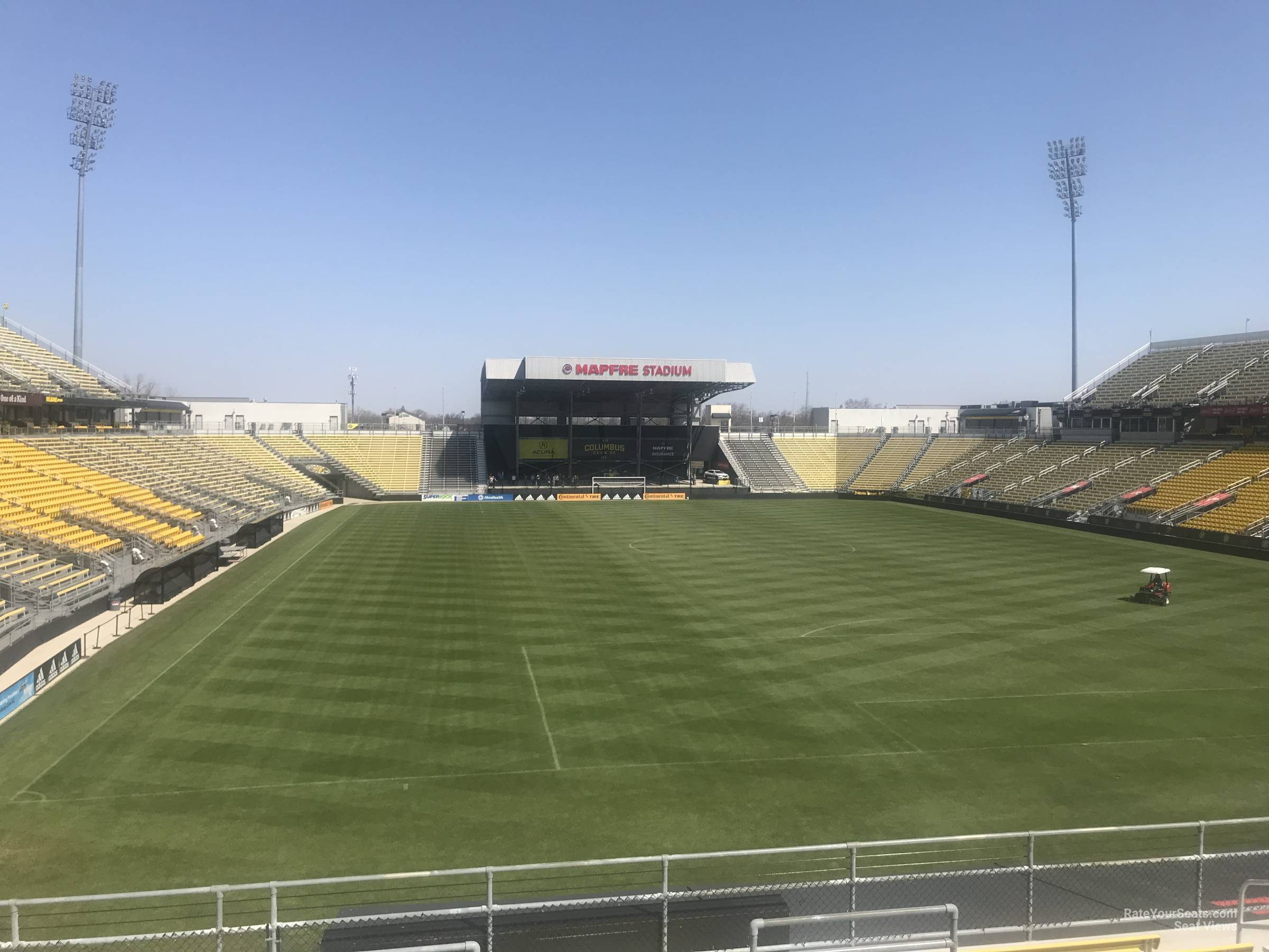 section 118, row 24 seat view  - historic crew stadium