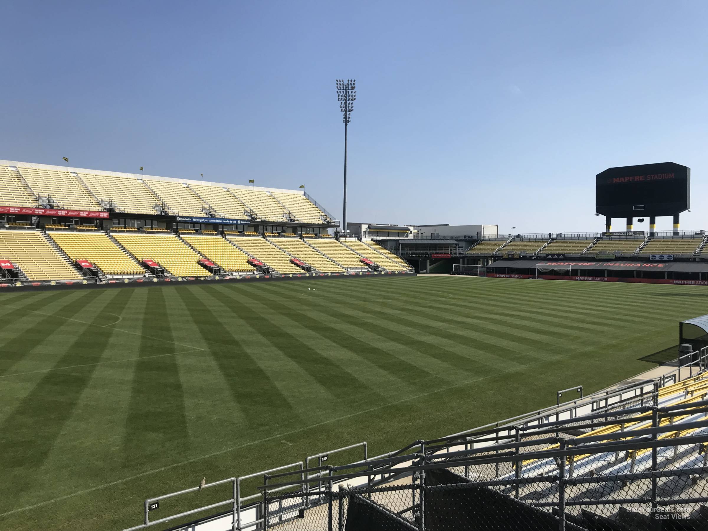 section 131, row 11 seat view  for soccer - historic crew stadium