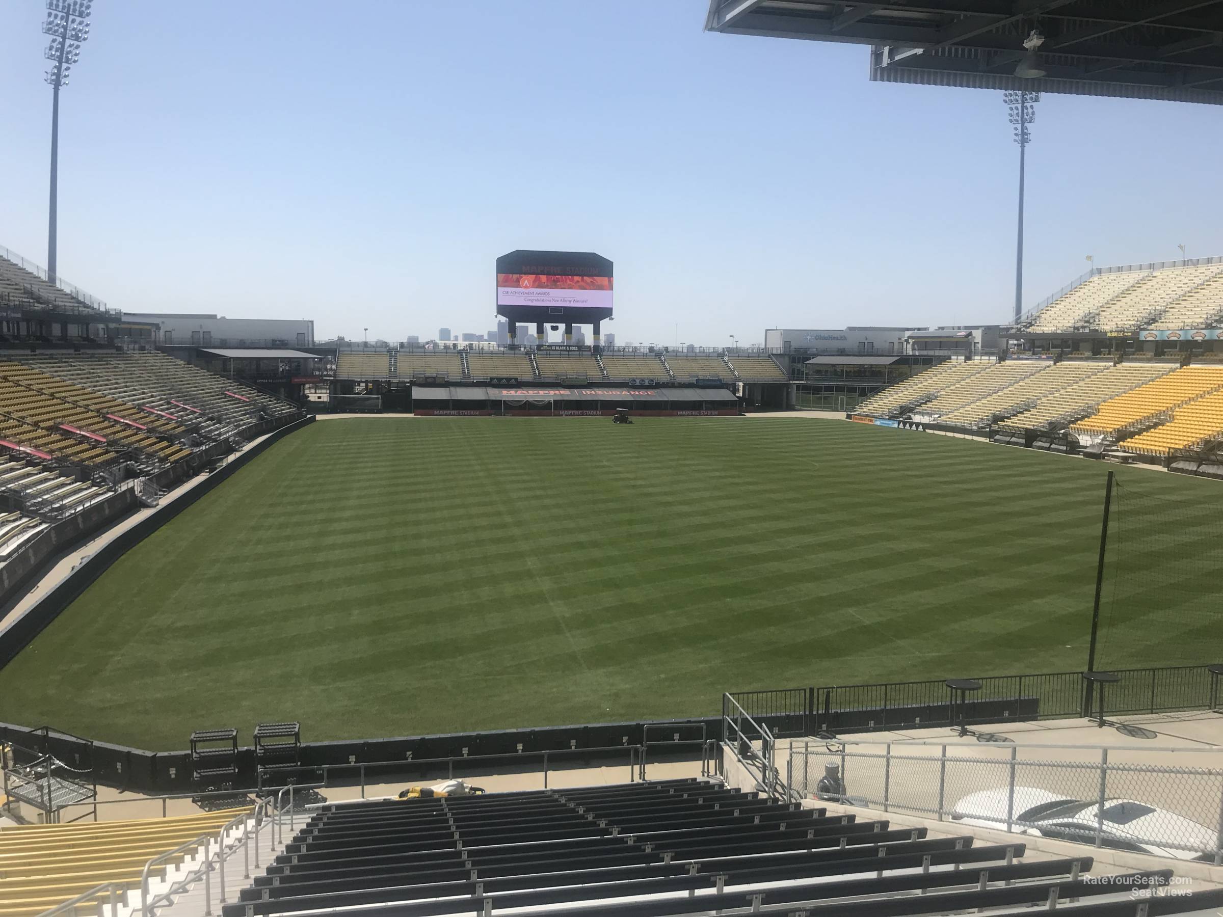 section 139, row 24 seat view  for soccer - historic crew stadium