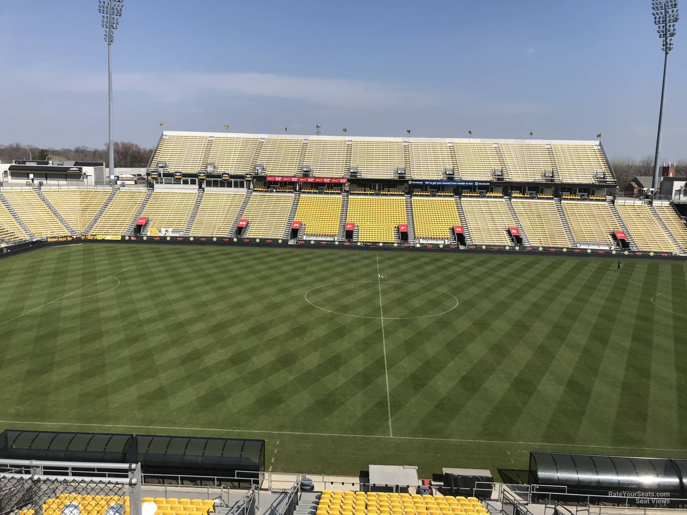 section 226, row 11 seat view  for soccer - historic crew stadium