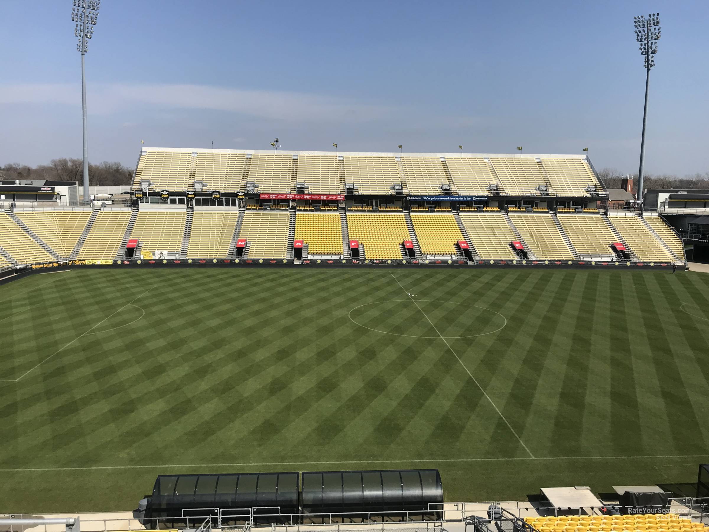 section 227, row 11 seat view  - historic crew stadium