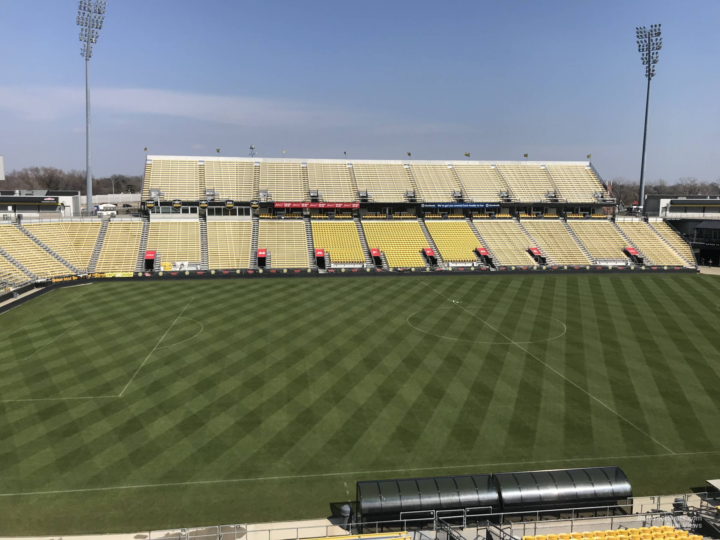 section 228, row 11 seat view  for soccer - historic crew stadium