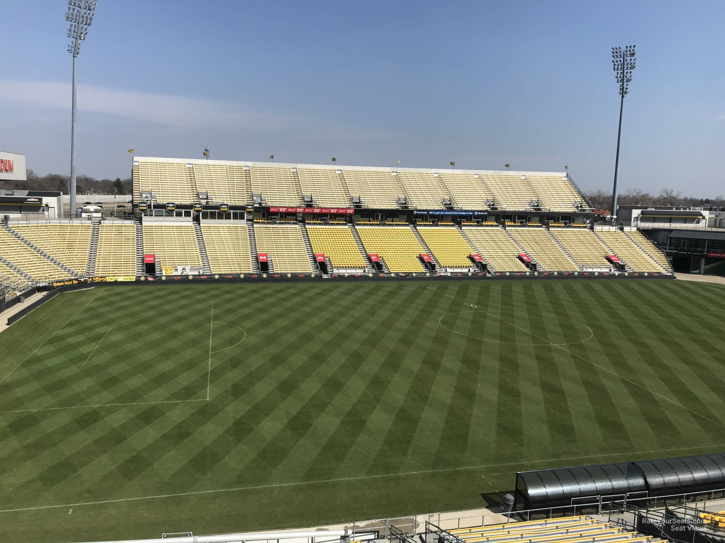 section 229, row 11 seat view  - historic crew stadium